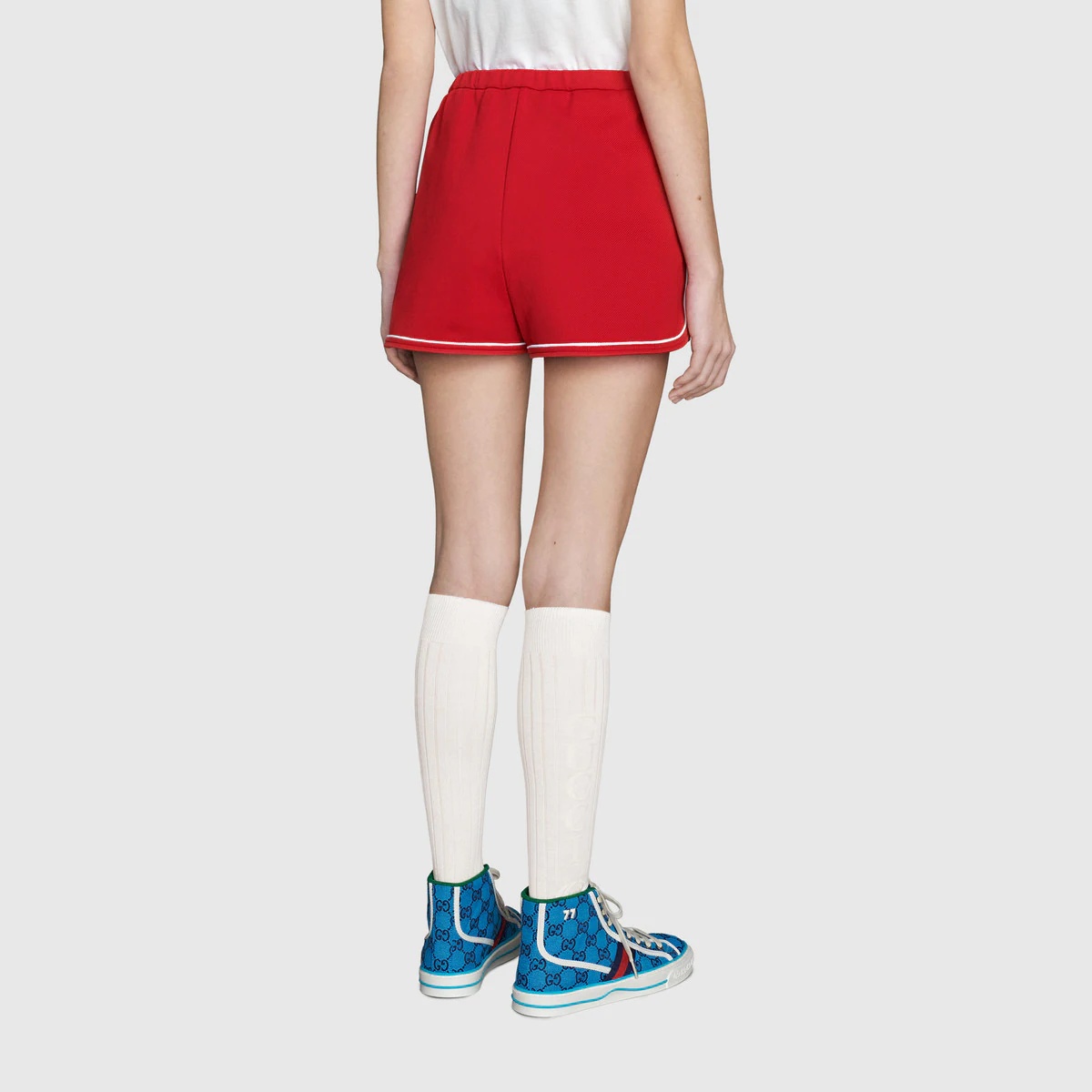 Interlocking G jersey shorts - 4