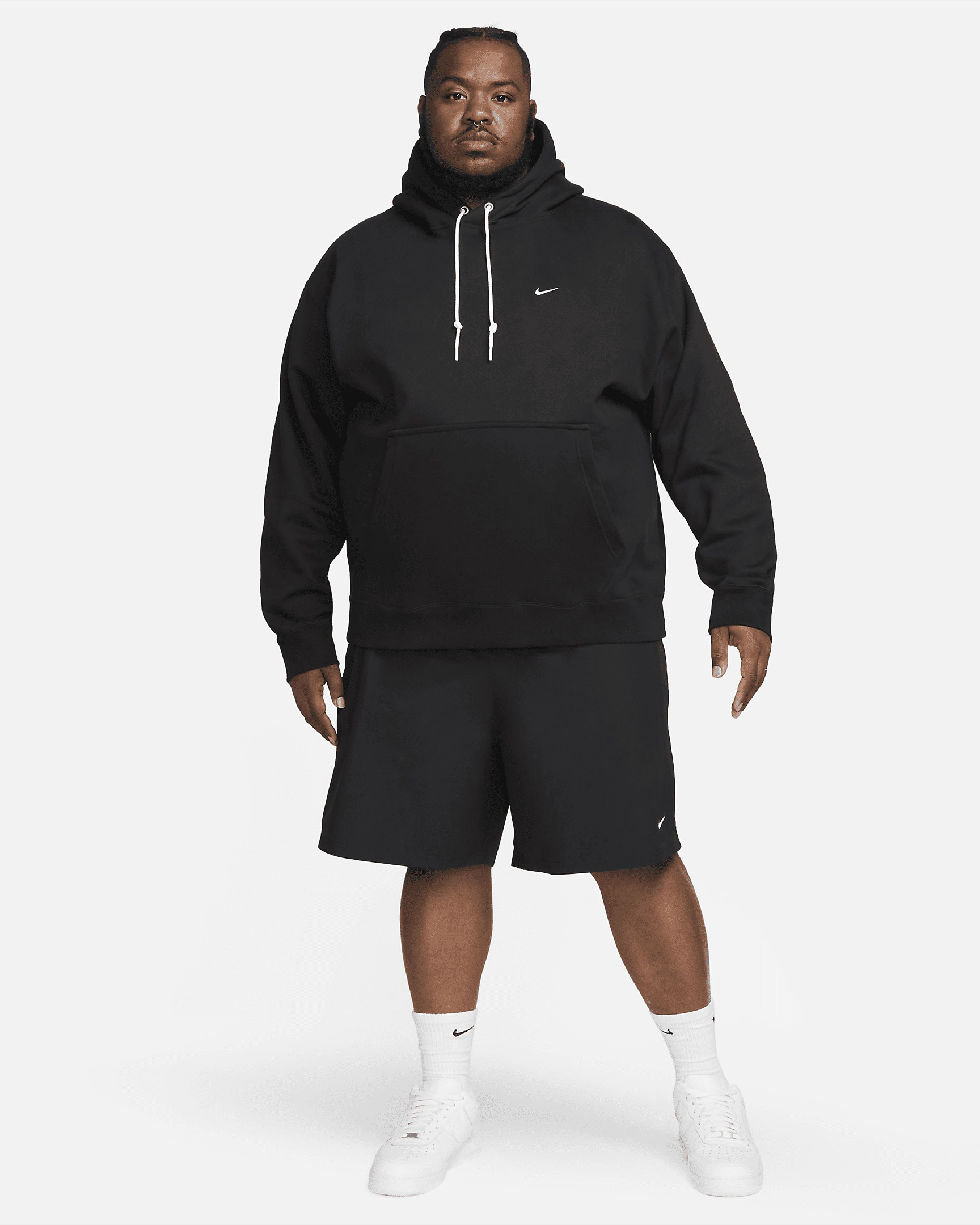 Nike Solo Swoosh Men's Fleece Pullover Hoodie - 12