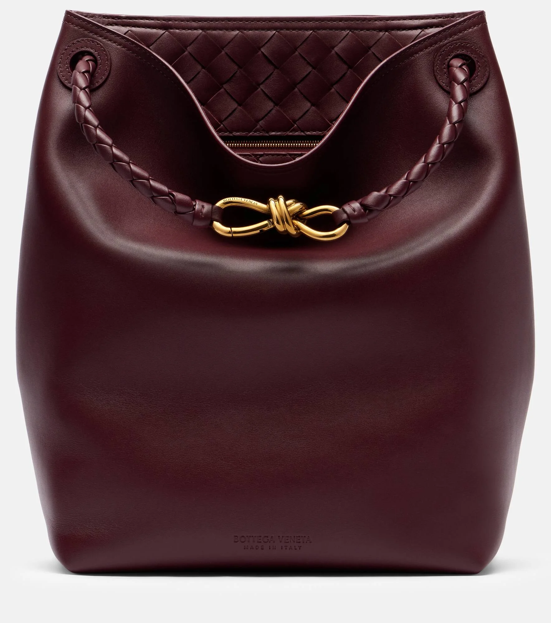 Andiamo Small leather bucket bag - 1