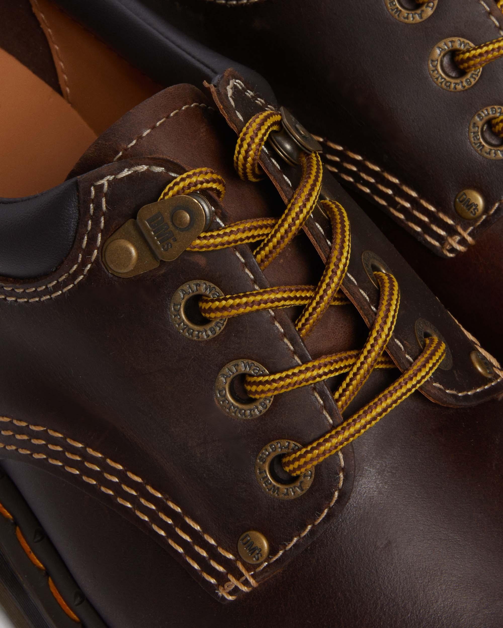 8053 Arc Crazy Horse Leather Platform Casual Shoes - 7