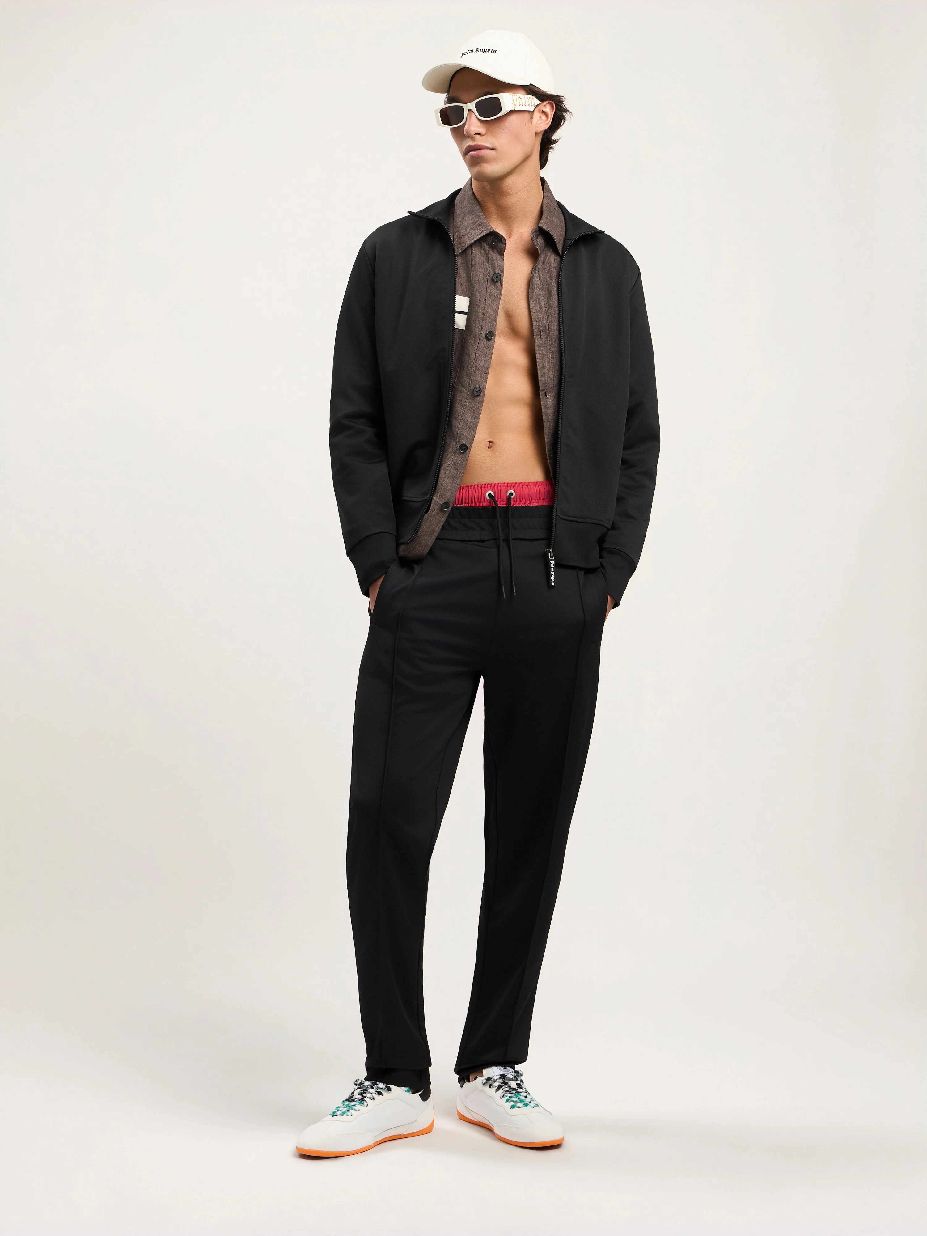Curved Logo Track Jacket - 1
