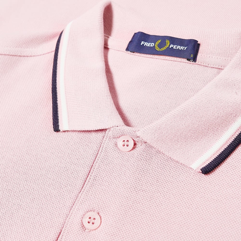 Fred Perry Slim Fit Twin Tipped Polo - 3