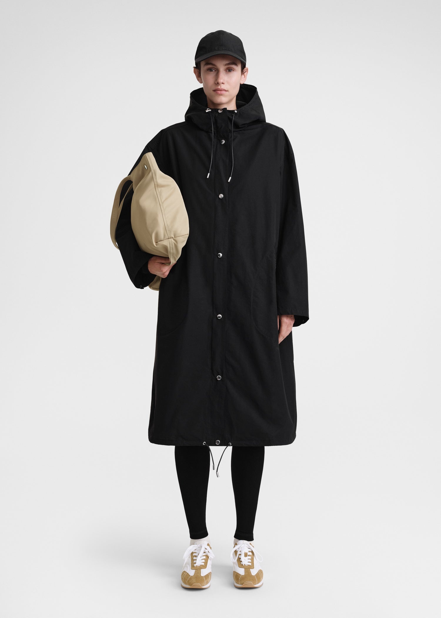 Hooded parka black - 2
