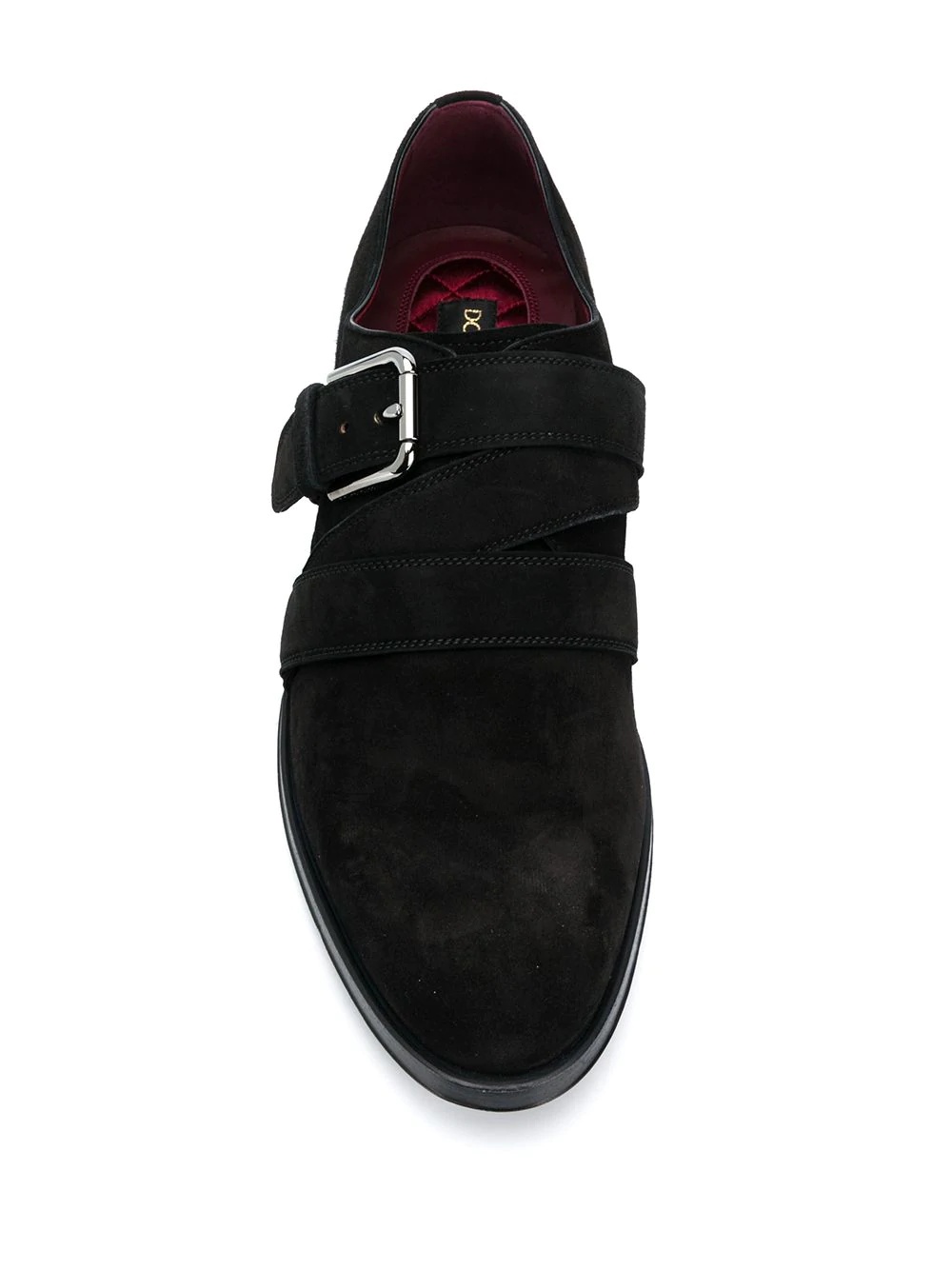 suede monk shoes - 4