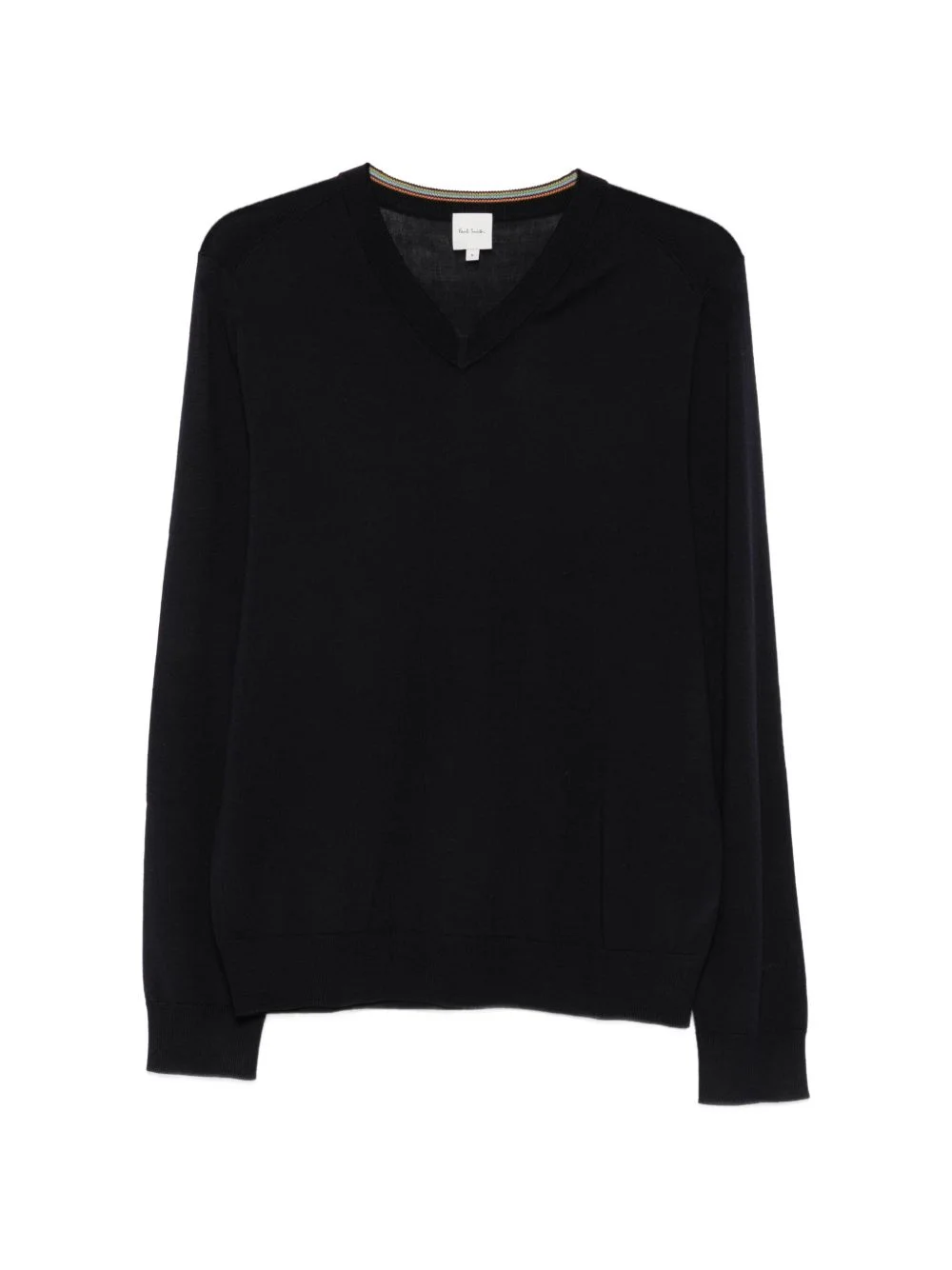 V-neck long-sleeve sweater - 1