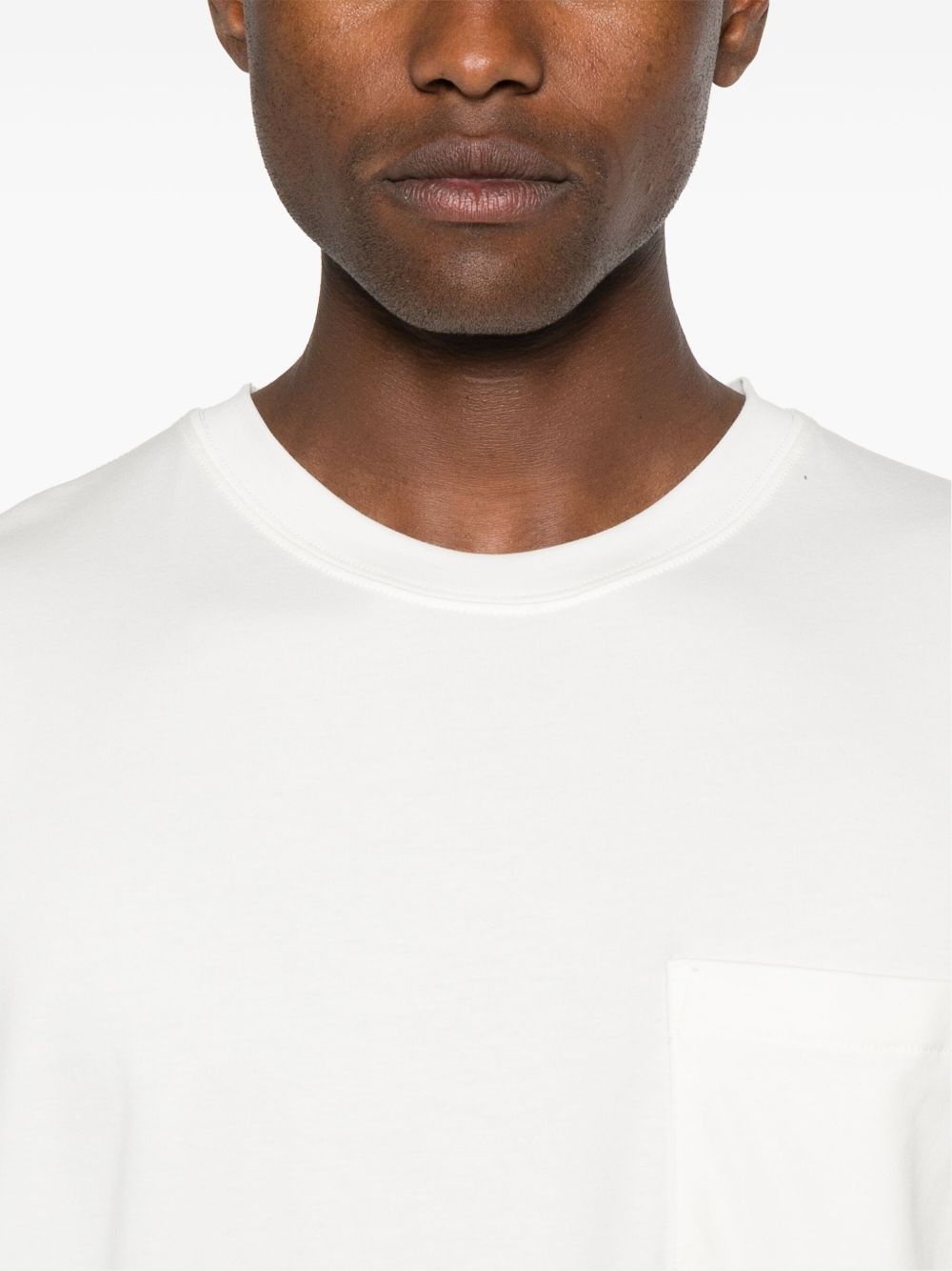 patch-pocket cotton T-shirt - 5