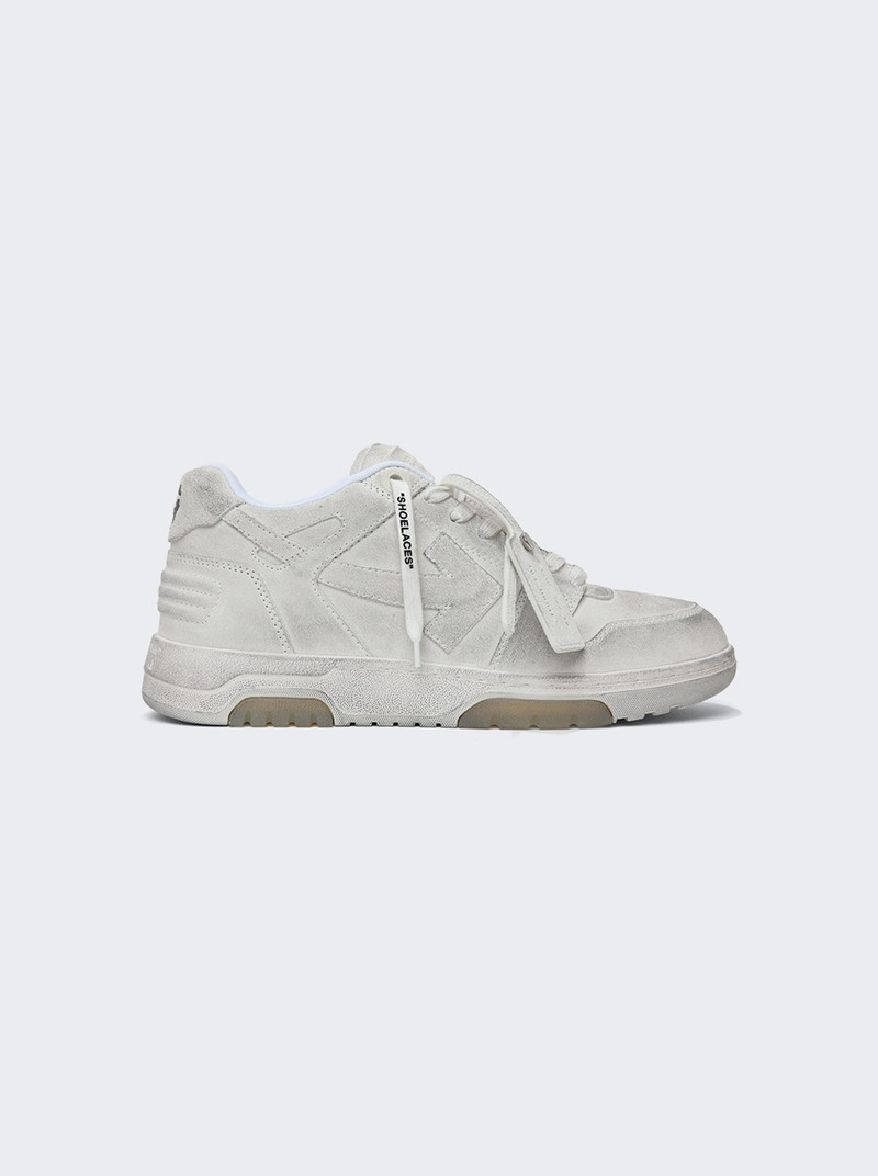 Out Of Office Vintage Suede Sneakers White - 1