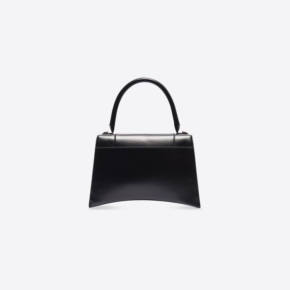 Women's Hourglass Medium Handbag Box in Black - 4