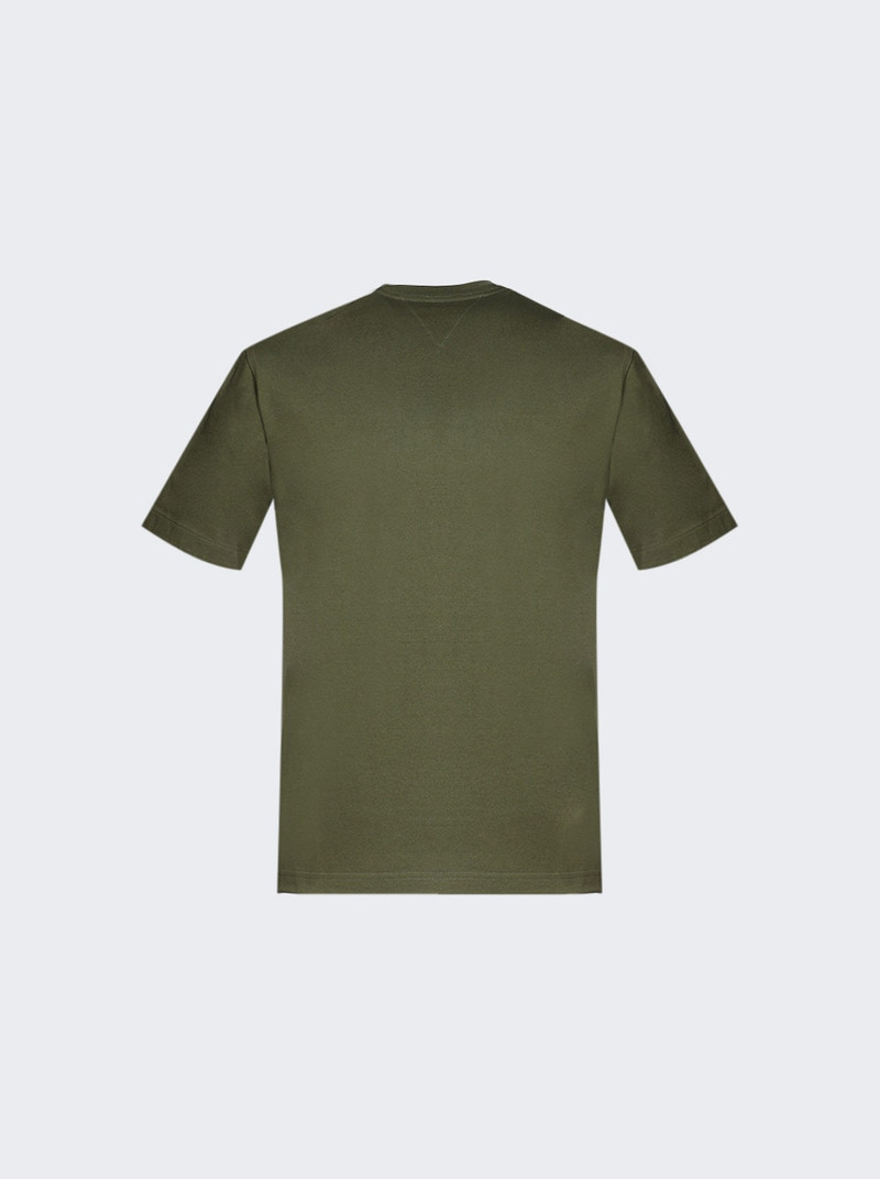 Bottega Veneta Short Sleeve Tee Pine Green outlook