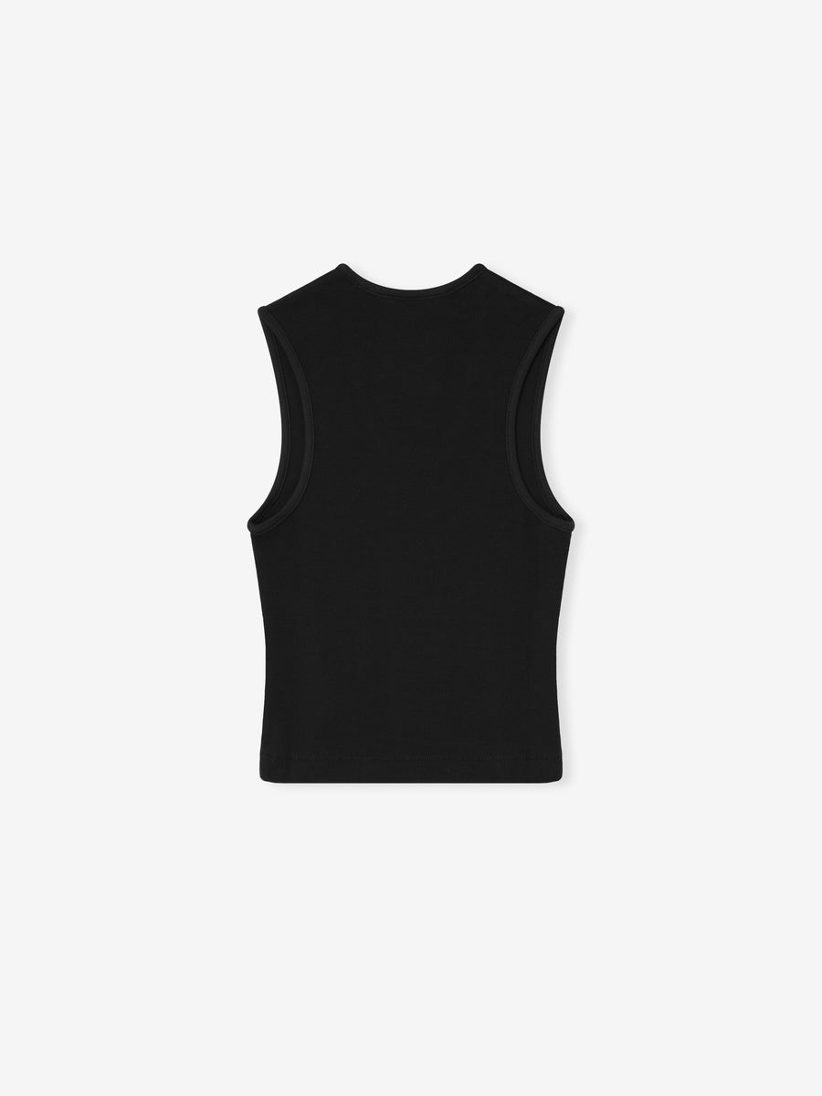 Womens Rib Tank - 4