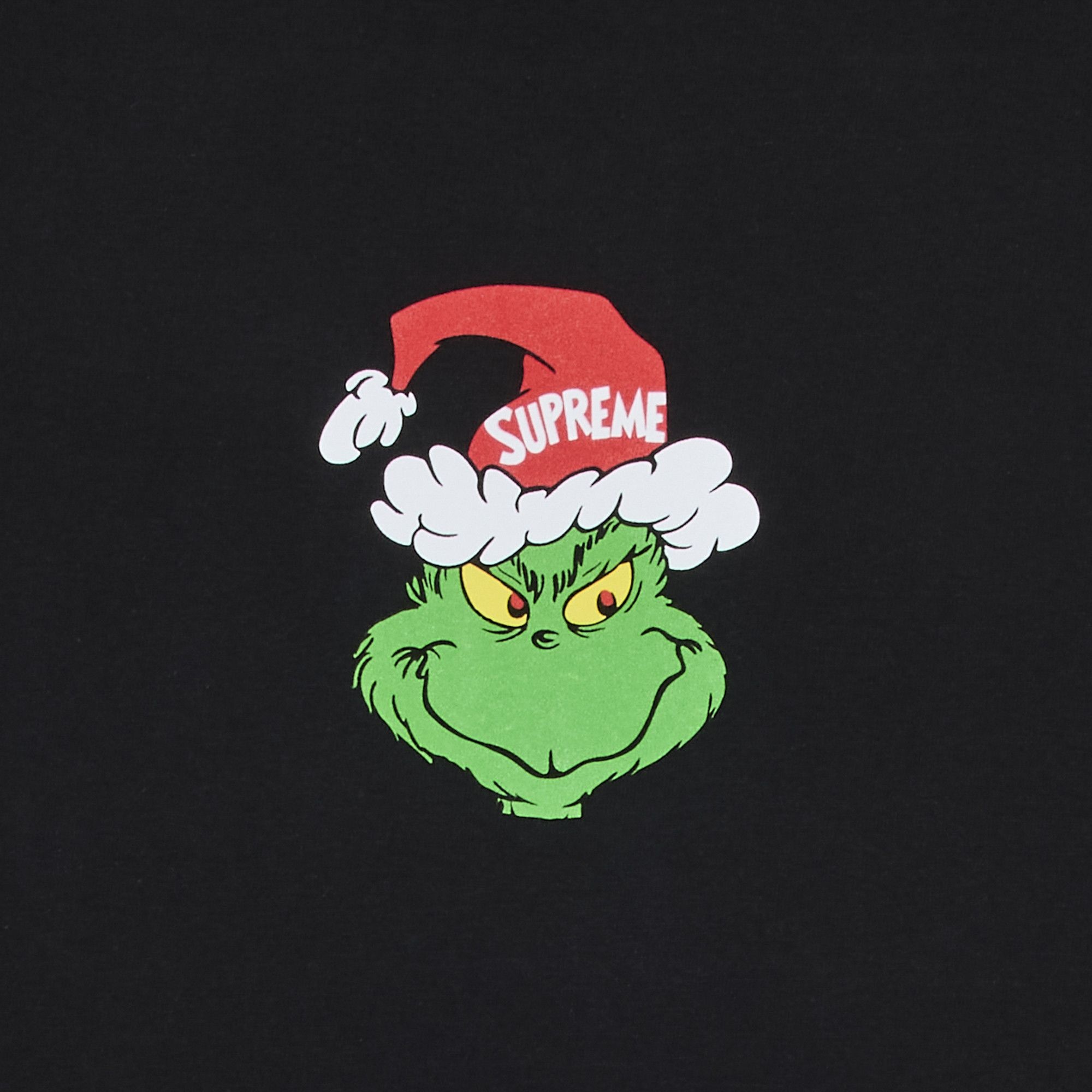 Supreme Grinch Tee 'Black' - 2