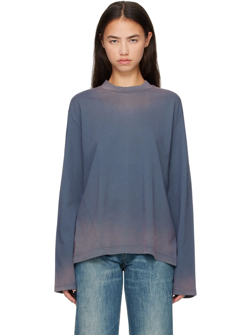 Gray Big Longsleeve T-shirt - 1