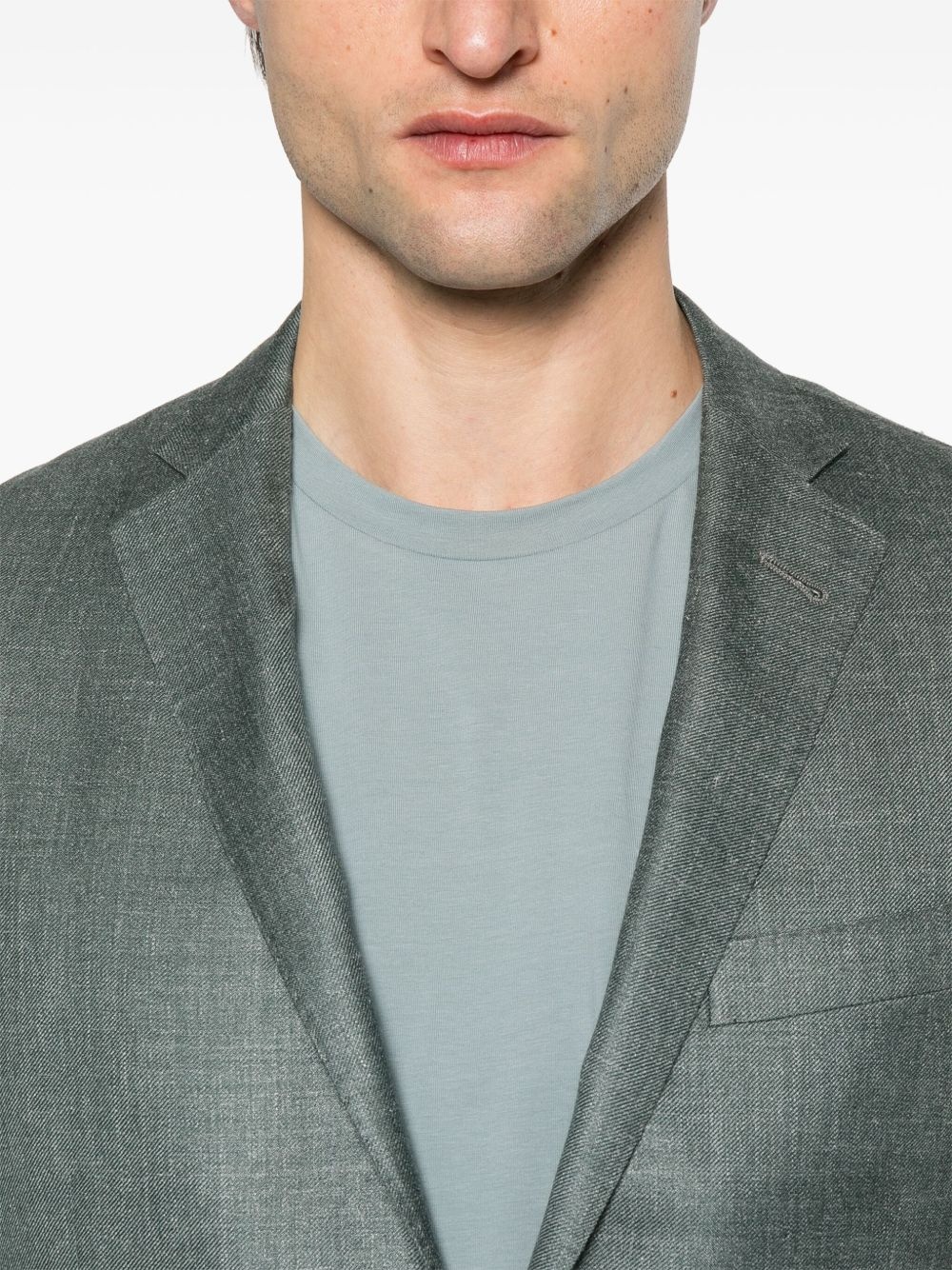 single-breasted blazer - 5