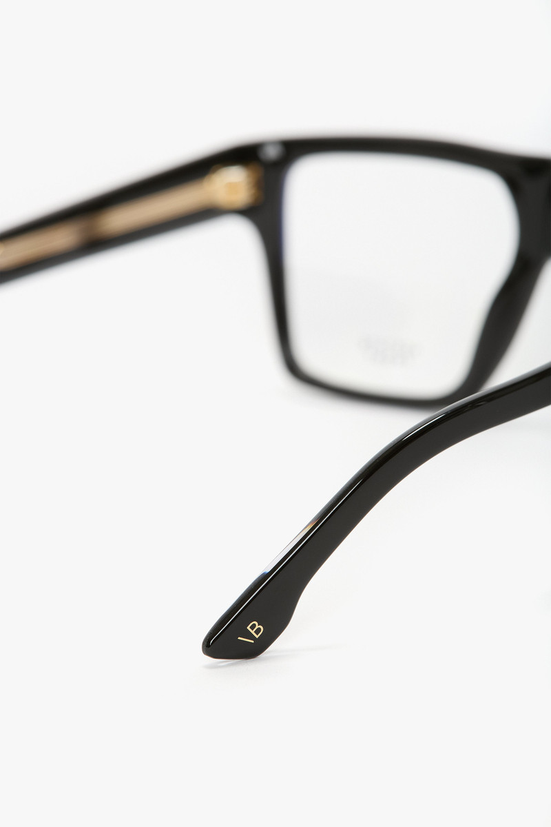 Sculpted Flat Top Frame In Black 6