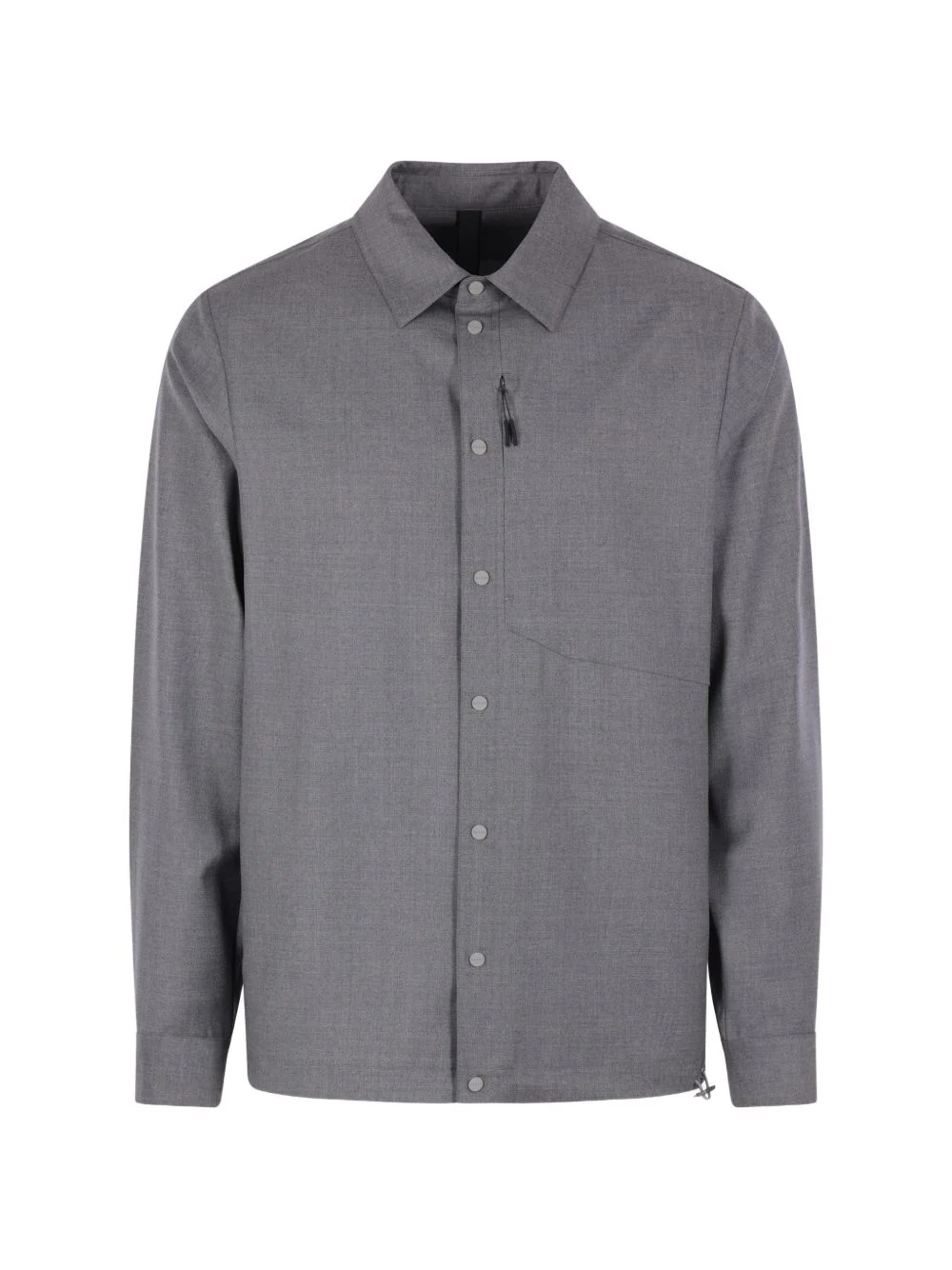 button-fastening shirt - 1