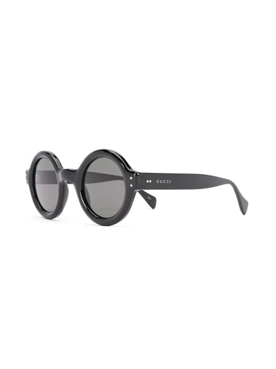 GUCCI GG0871S 003 round-frame sunglasses outlook