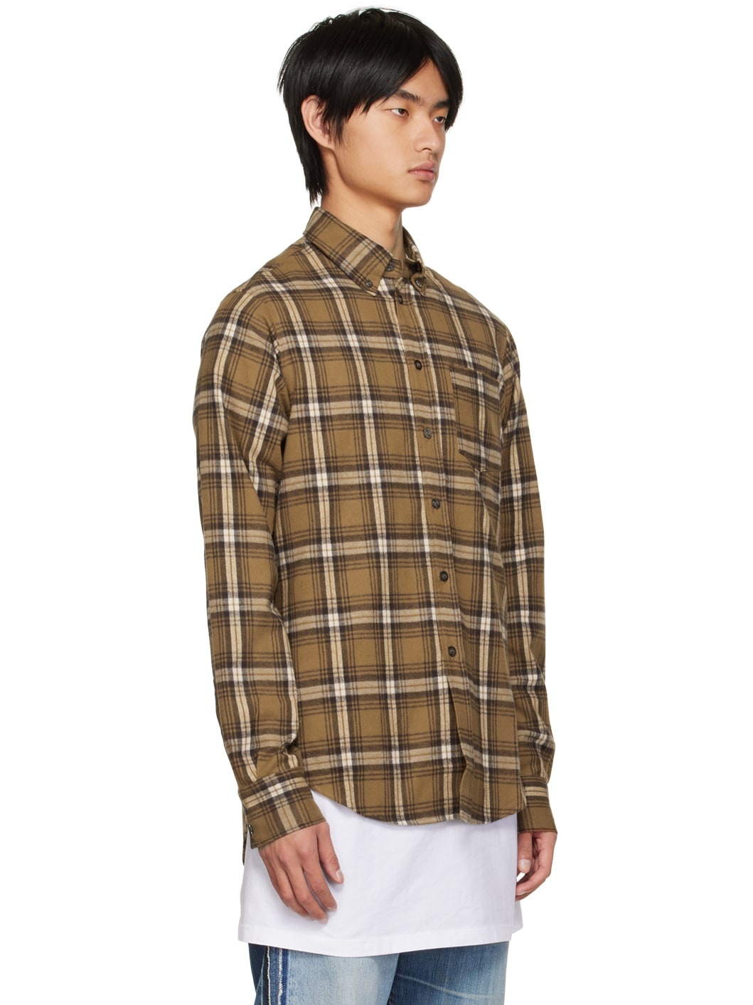 Brown Pyjama Shirt - 2