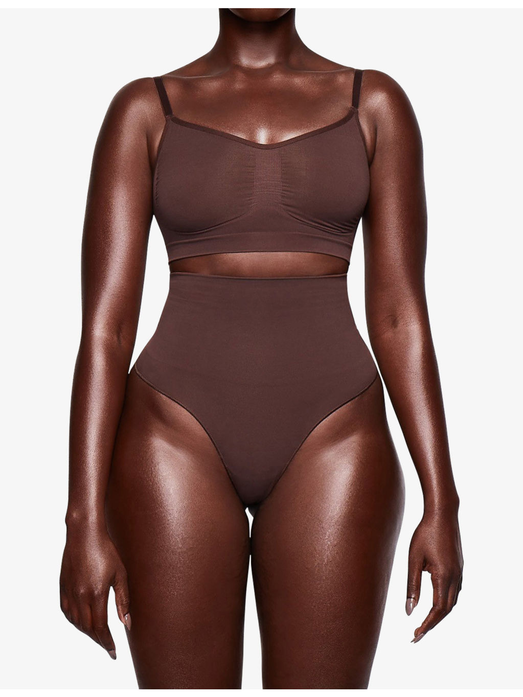 Sculpting scoop-neck stretch-woven bra - 2