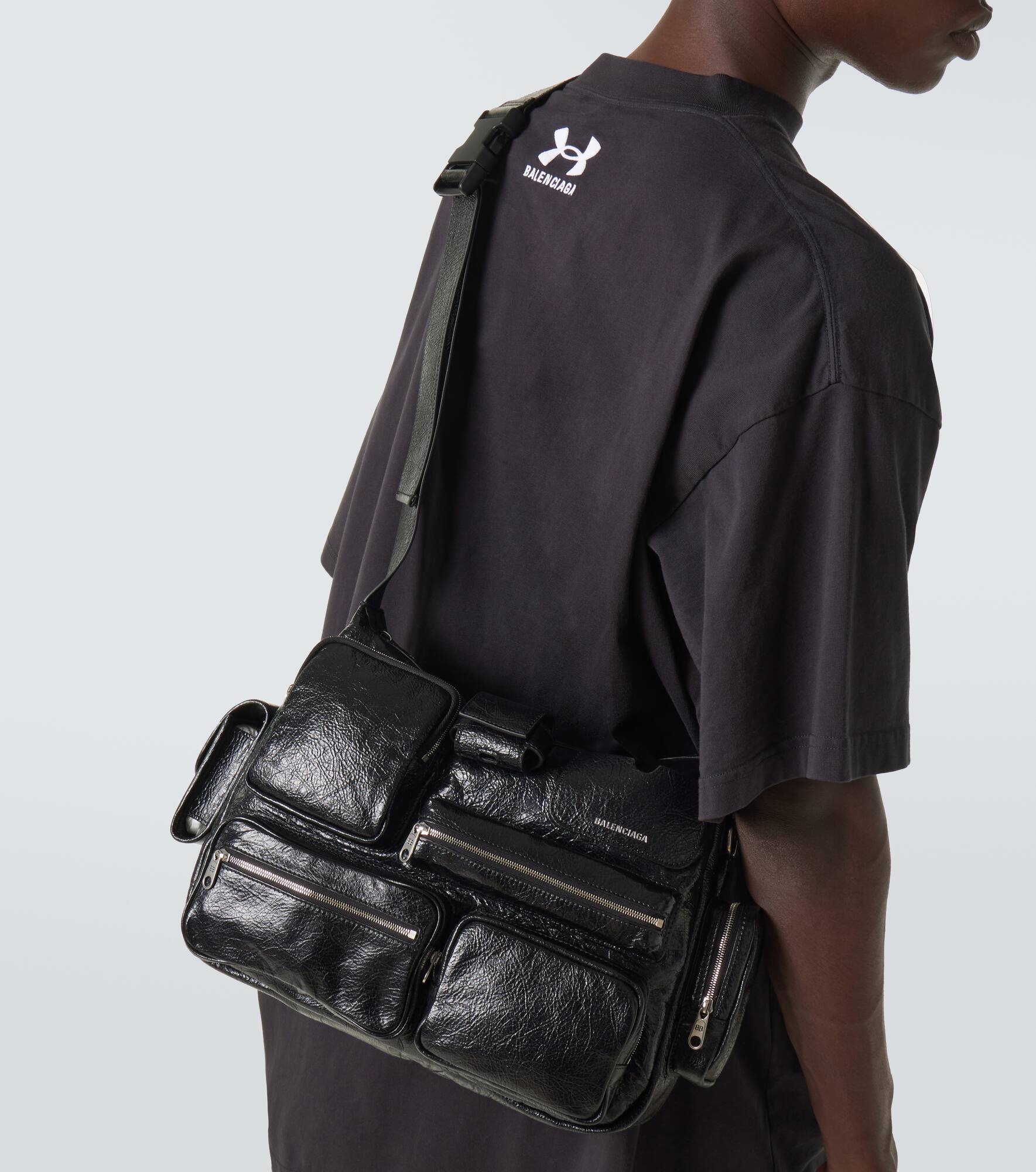 Superbusy leather messenger bag - 2