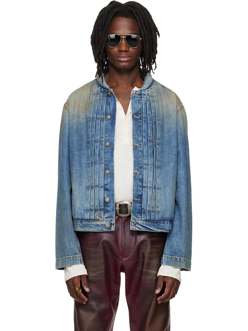 Blue Collection Trucker Denim Jacket 1