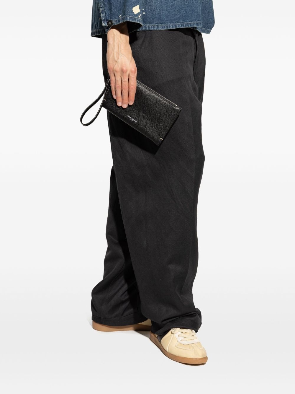 Four Stitches leather clutch bag - 3