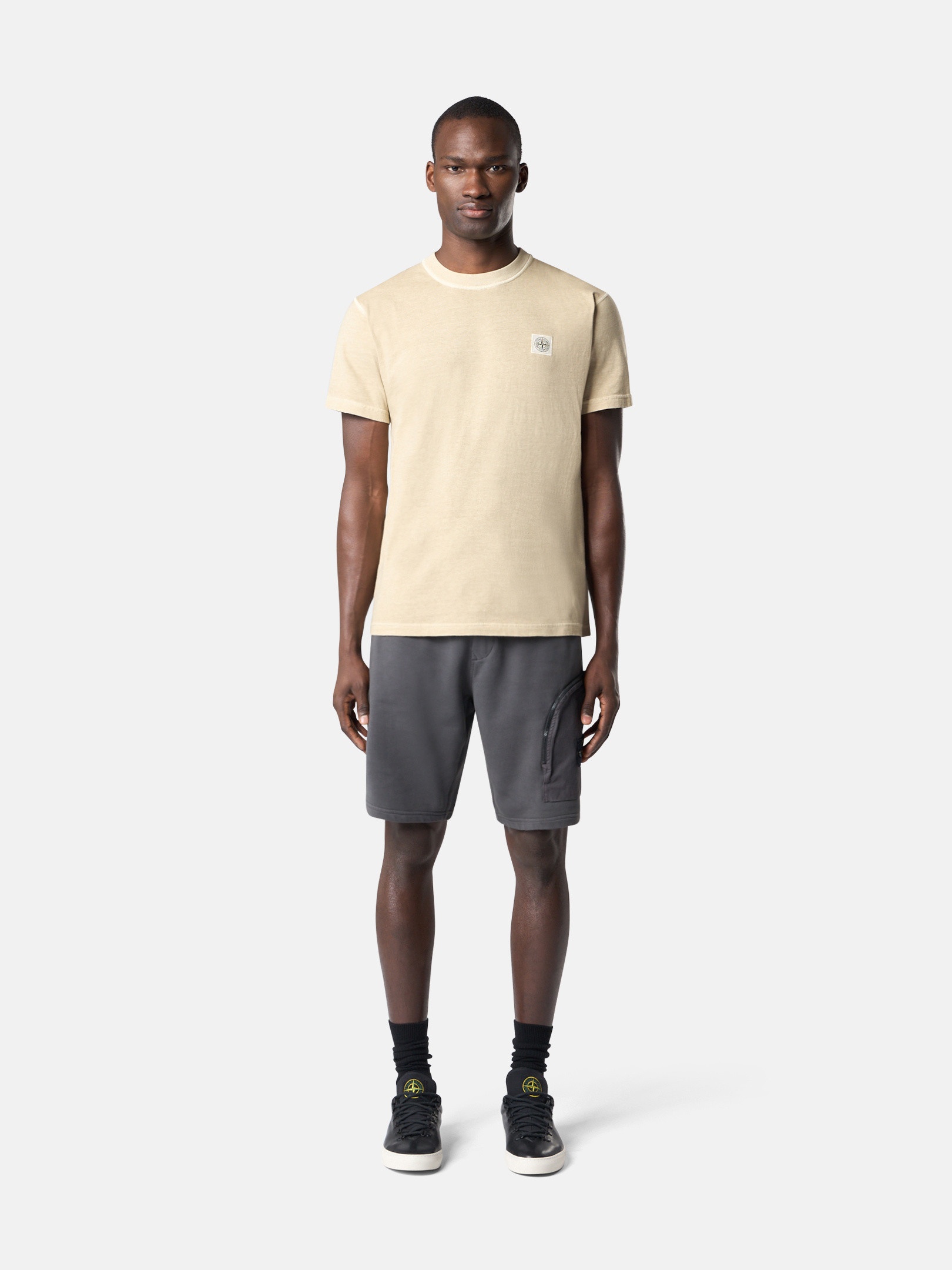 2100237 ORGANIC COTTON JERSEY 'FISSATO' EFFECT - 2