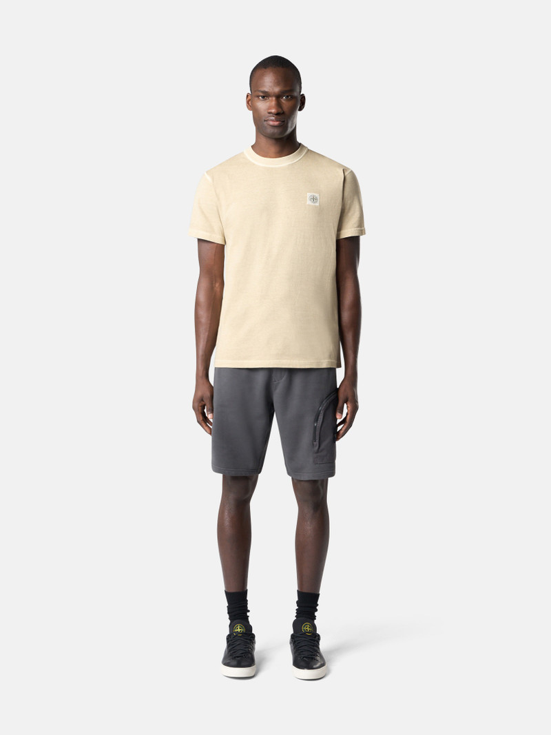 Stone Island 2100237 ORGANIC COTTON JERSEY 'FISSATO' EFFECT outlook