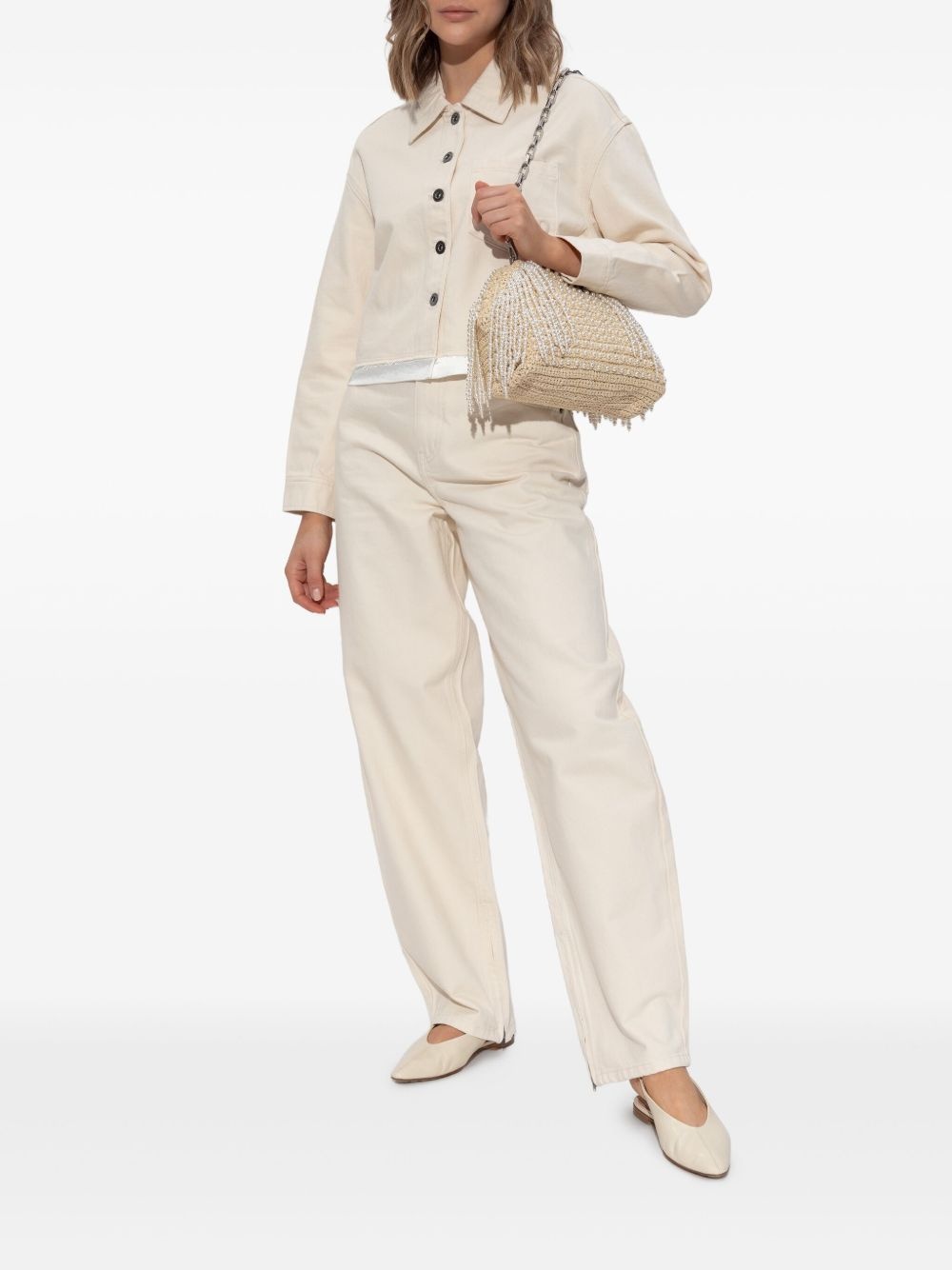 logo-embossed jacket - 2