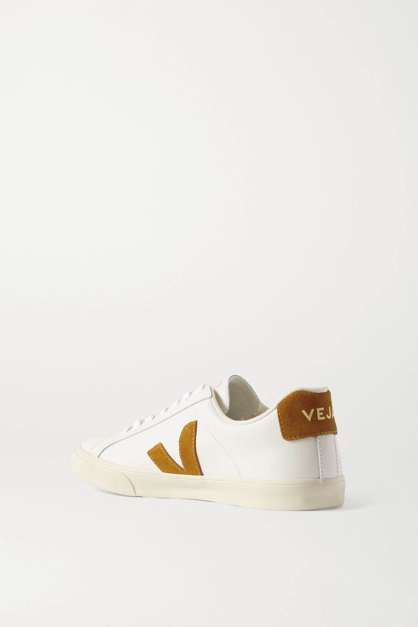 Esplar suede-trimmed leather sneakers - 3