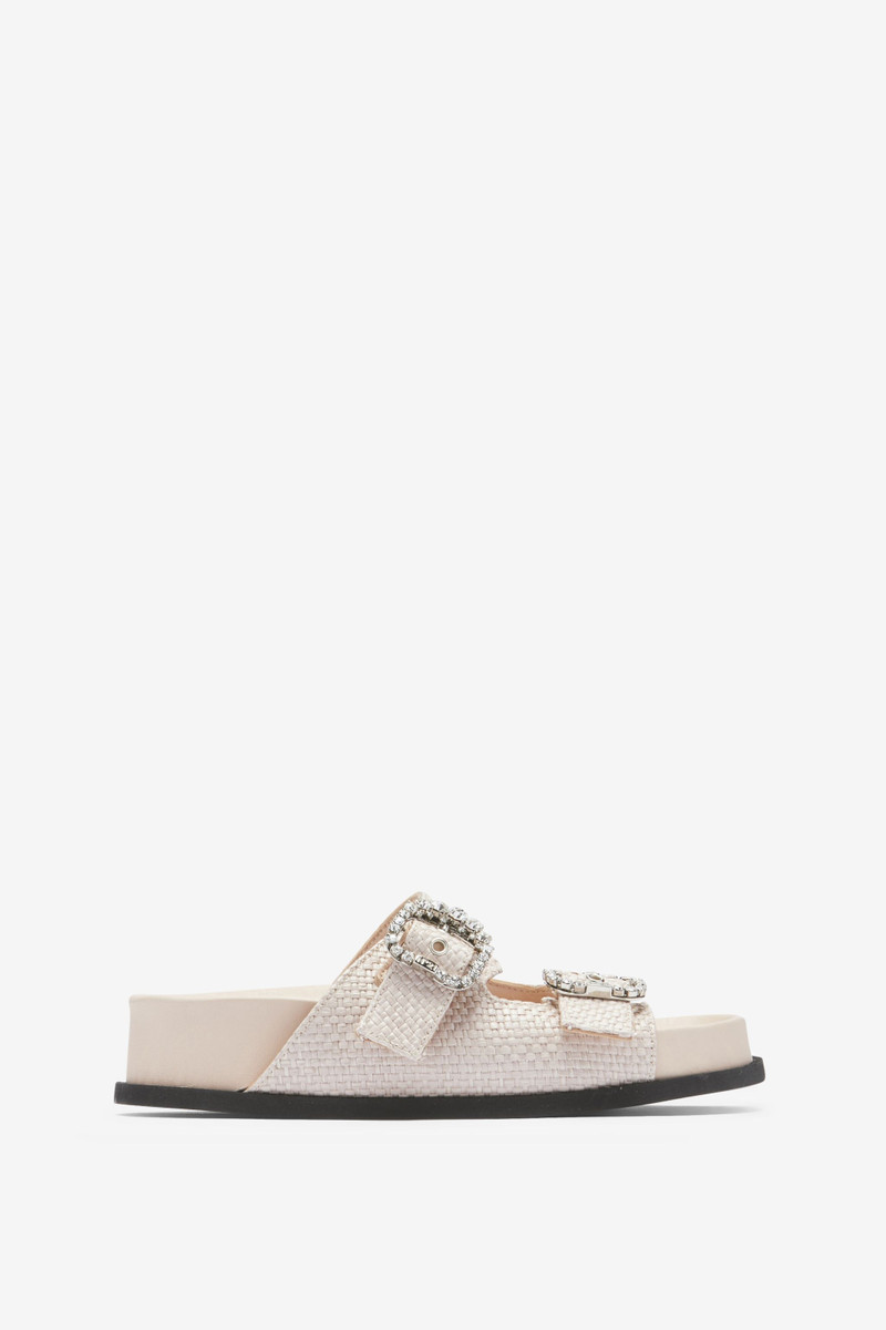 CRYSTAL-EMBELLISHED SANDALS 1