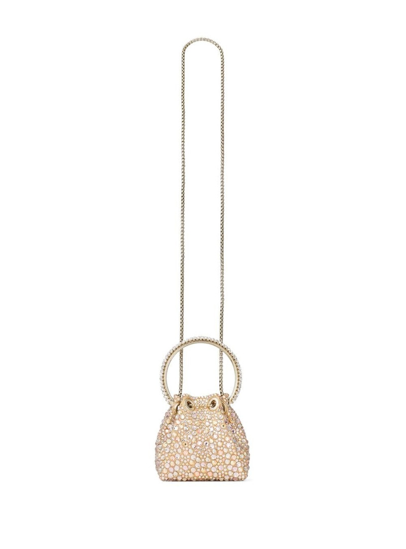 JIMMY CHOO micro Bon Bon bucket bag outlook