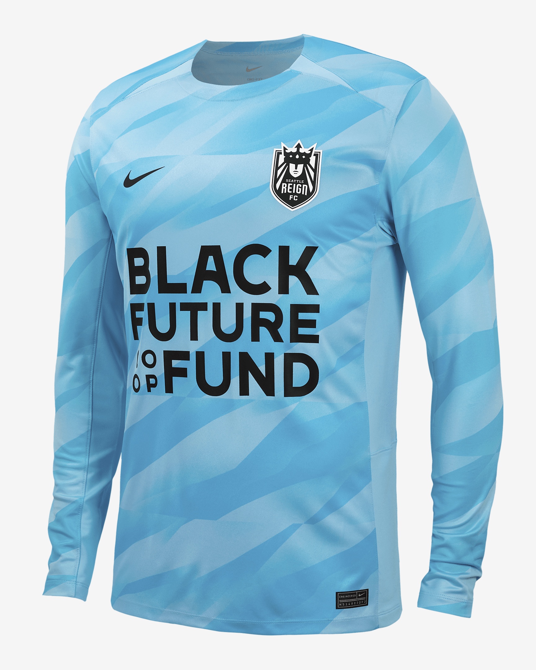 Seattle Reign 2024 Goalkeeper Nike Unisex NWSL Long-Sleeve Replica Jersey - 1