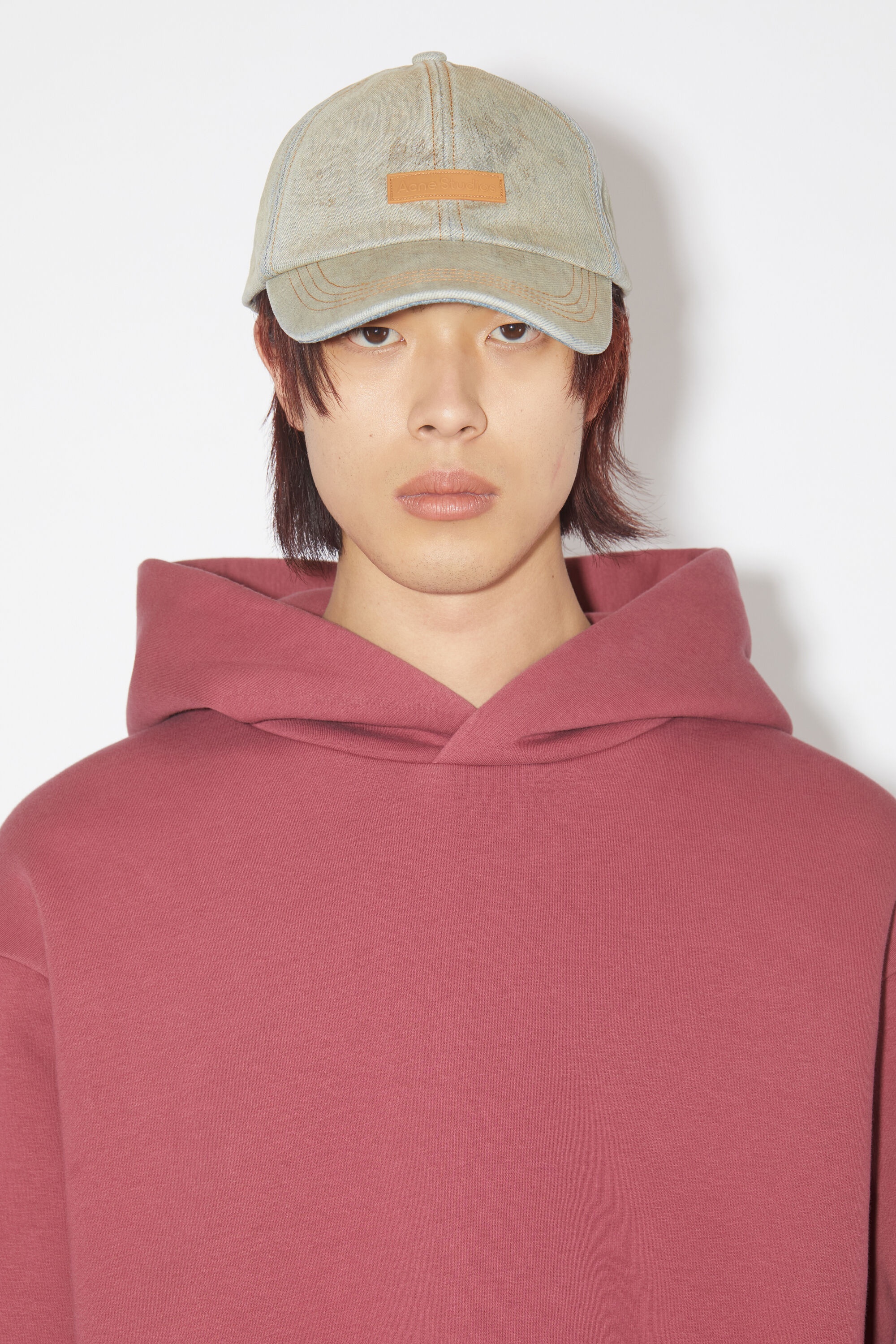 Hooded sweater - Rosewood red - 5