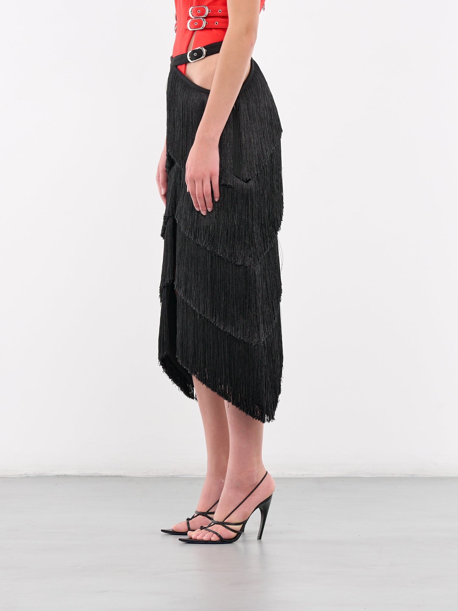 Reverse Fringe Skirt - 2