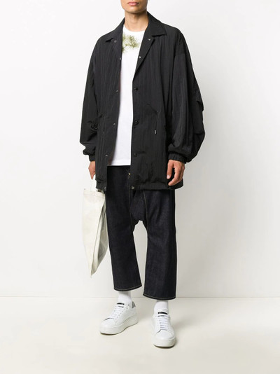 Fumito Ganryu oversized fit coat outlook