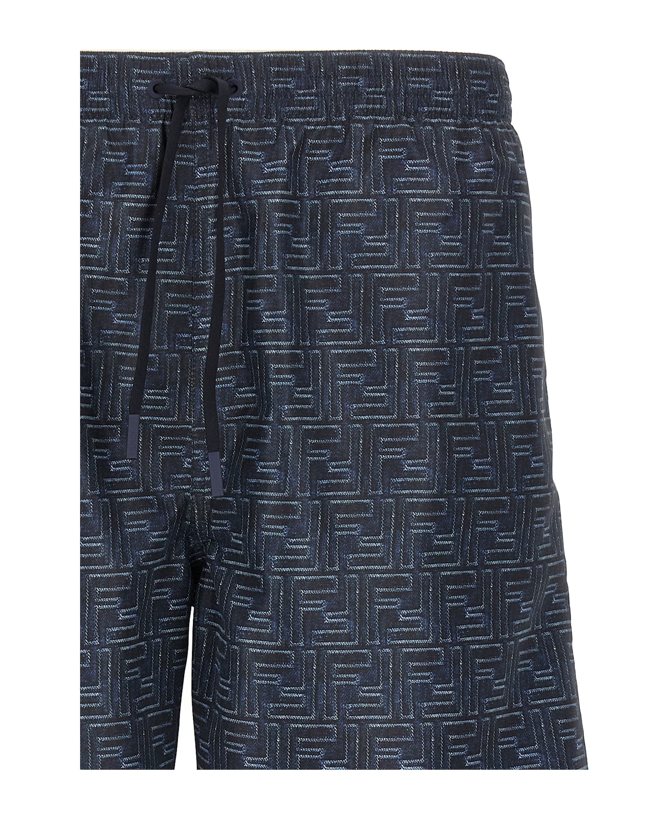Denim Effect Swimsuit - 3