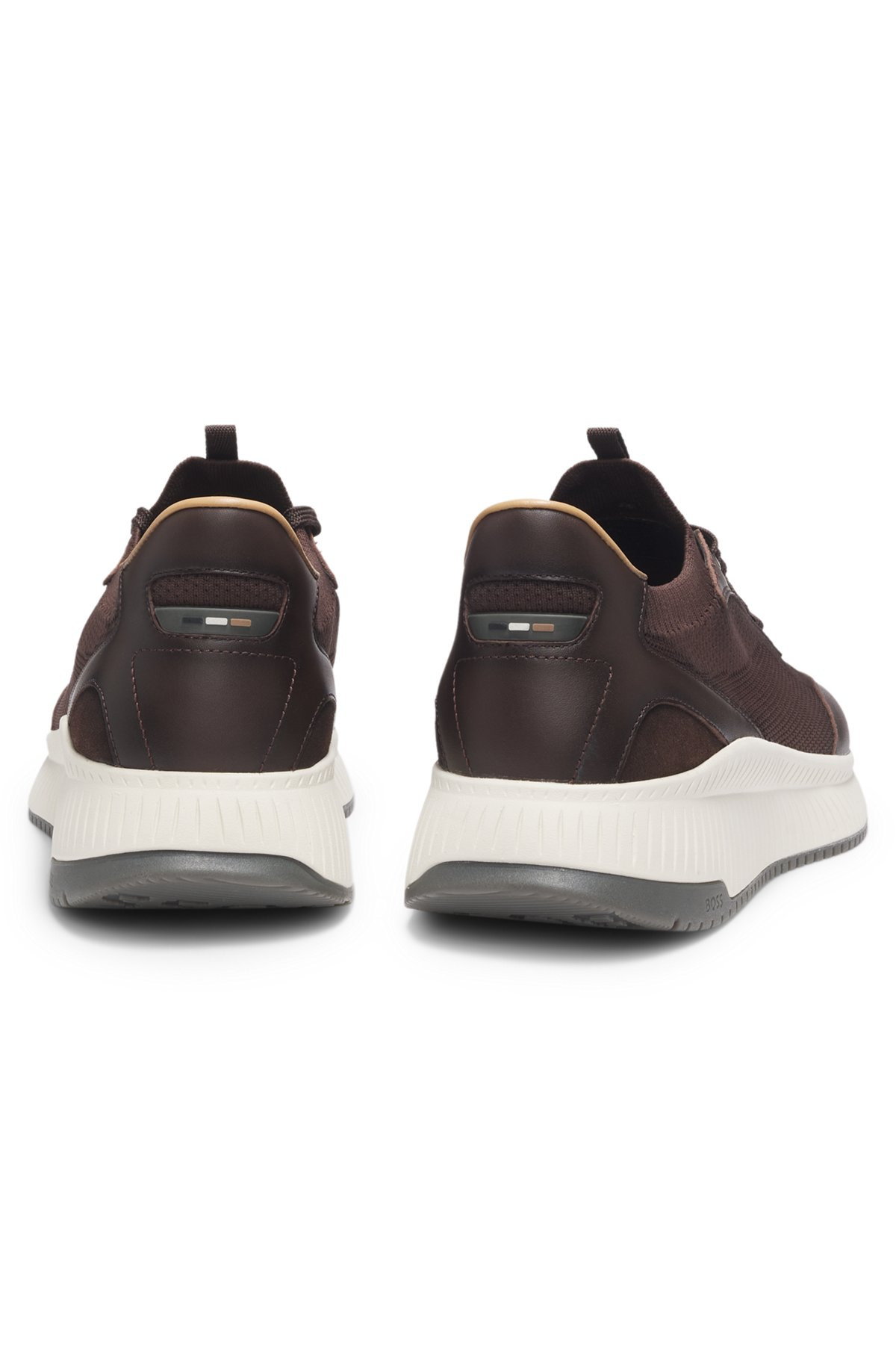 LOW-TOP TRAINERS WITH KNITTED UPPERS - 5