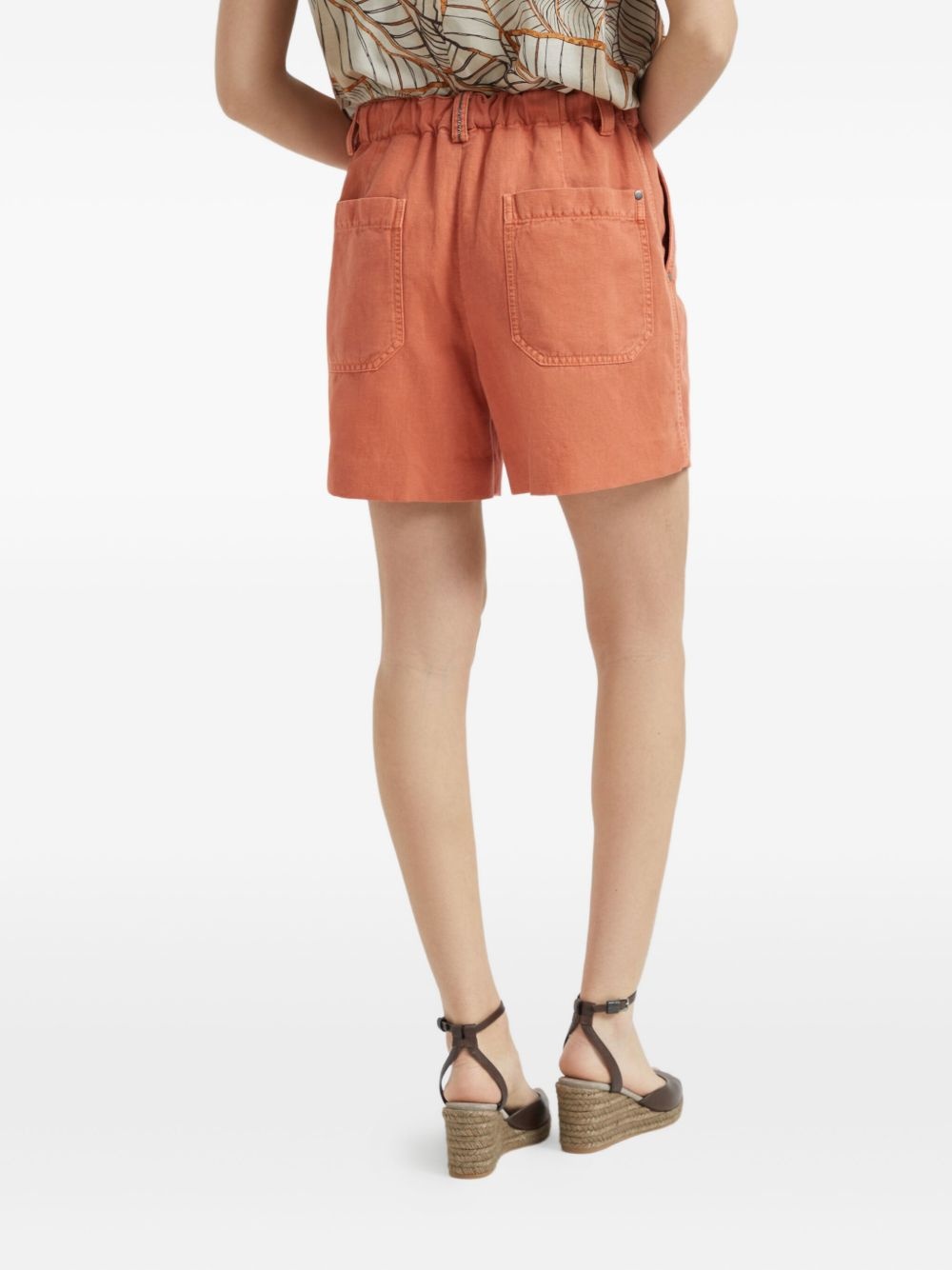 pleated shorts - 4
