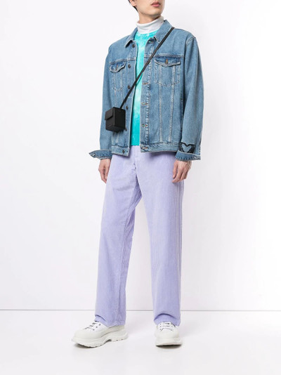 MSGM corduroy cotton trousers outlook