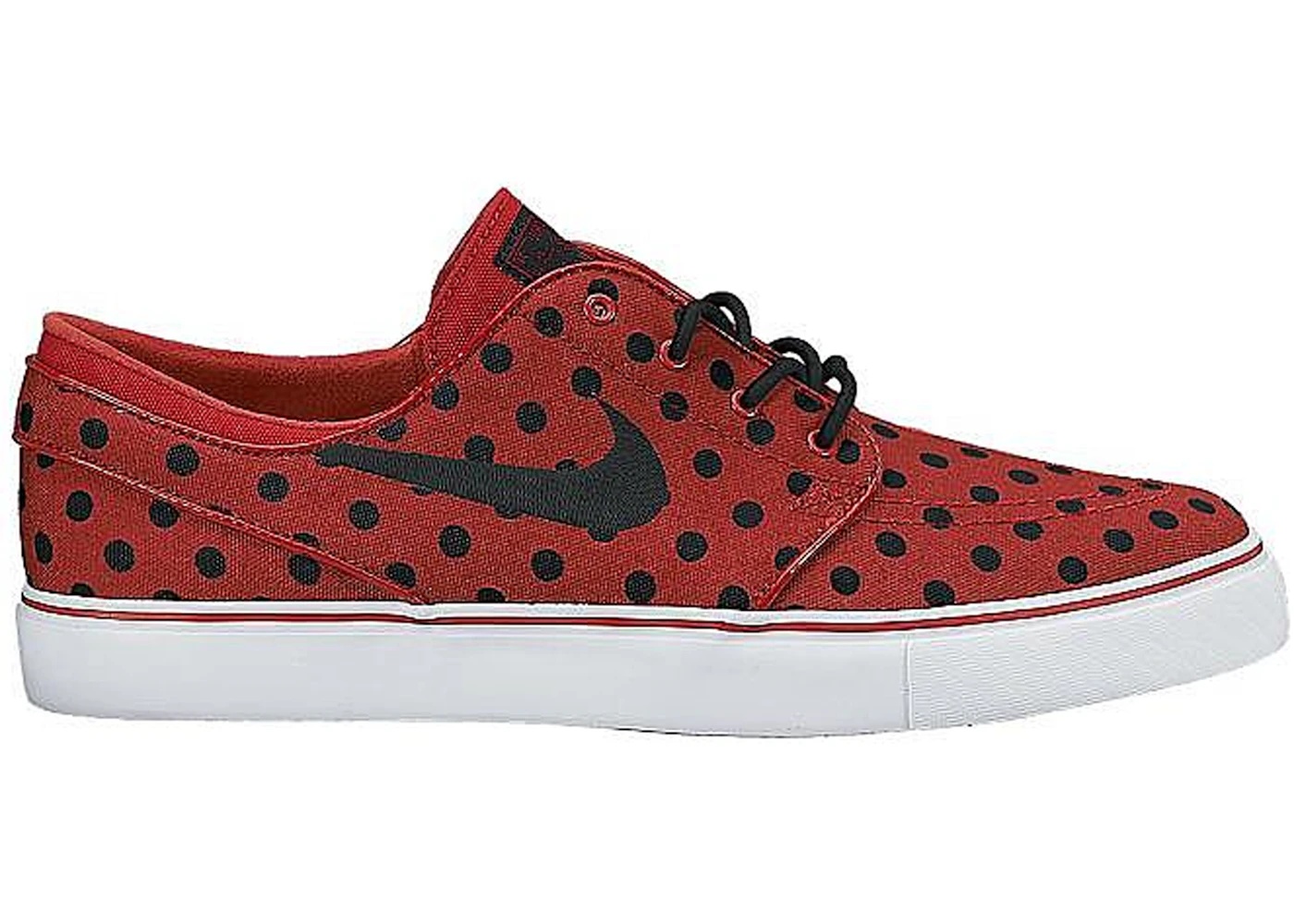 Nike SB Zoom Stefan Janoski Canvas Team Red Polka Dot - 1