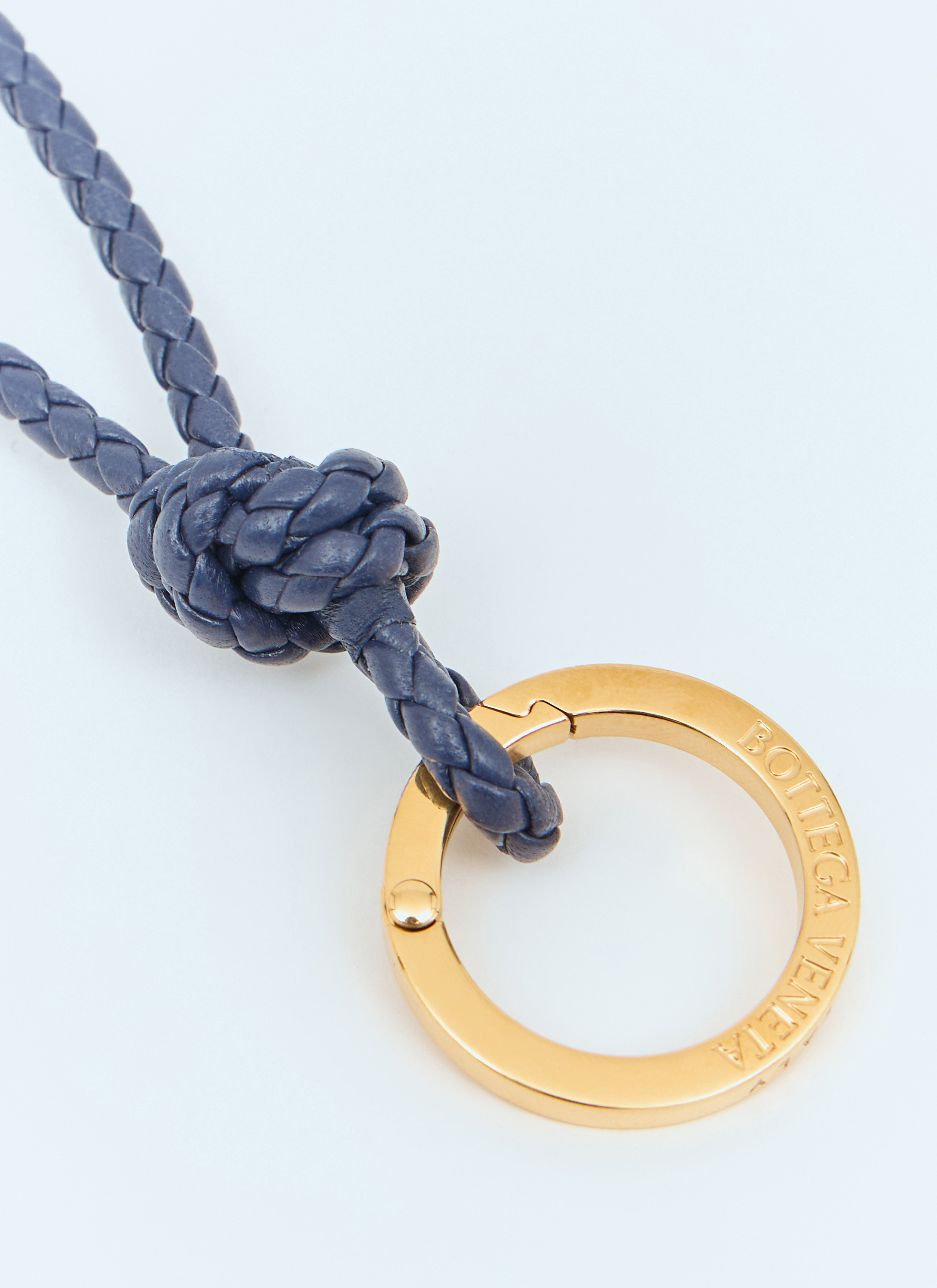Bottega Veneta Women Intreccio Long Keyring - 5