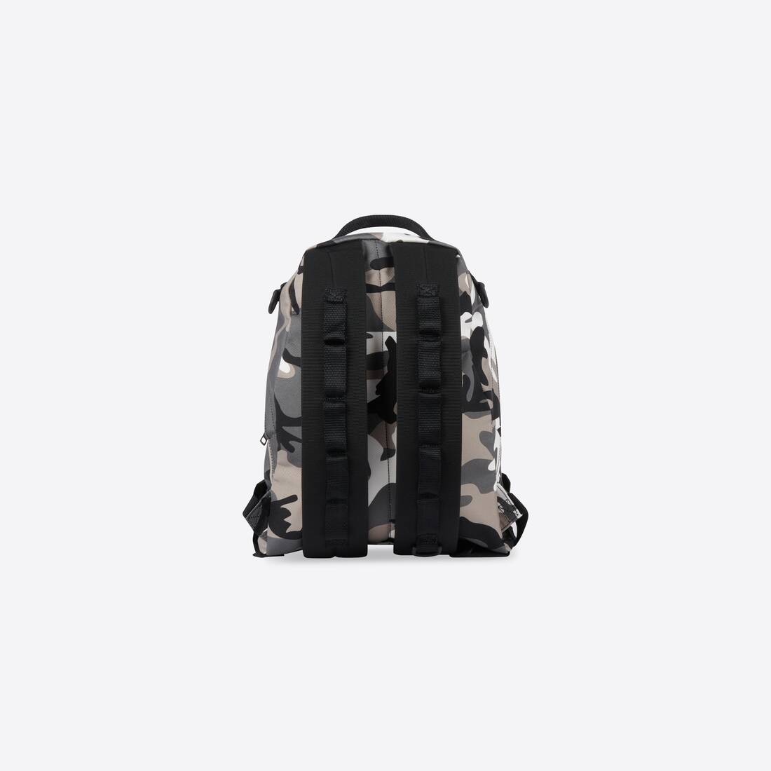 Men's Army Multicarry Small Backpack in Black - 2