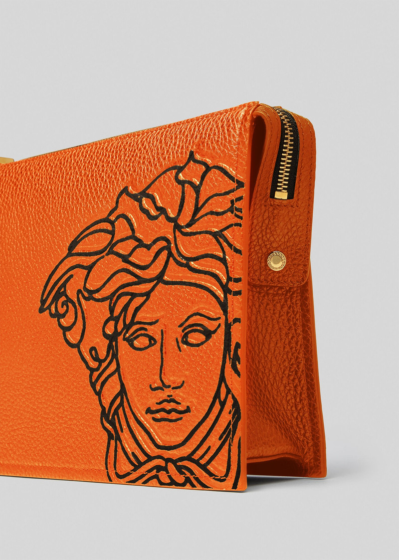 Pop Medusa Leather Pouch 5