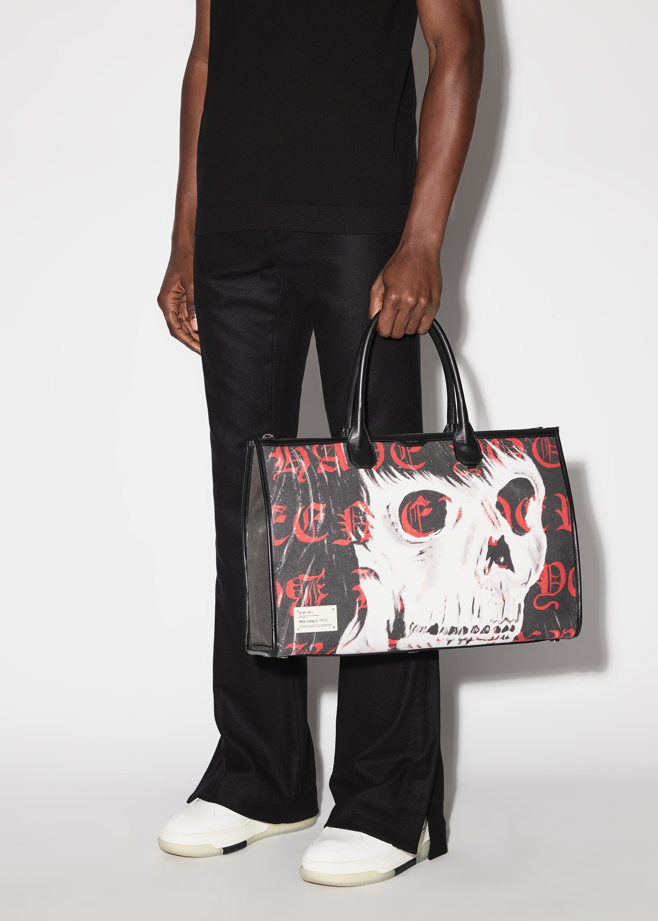 WES LANG SKULL TOTE BAG - 6