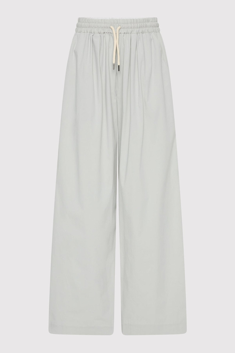 Everyday Drawstring Pants - Silver 1