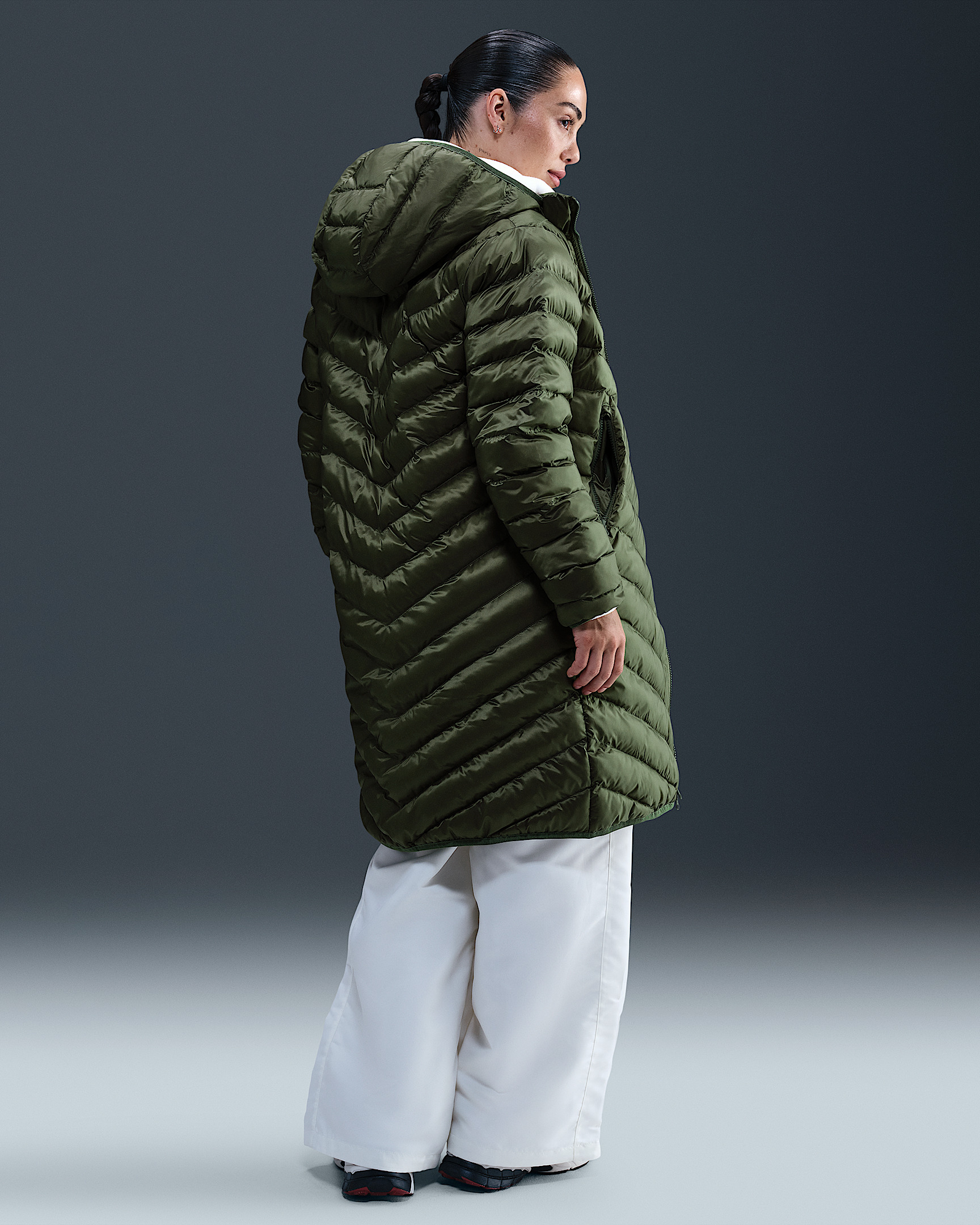 Nike Sportswear Windpuffer Women's Therma-FIT Hooded Parka - 4