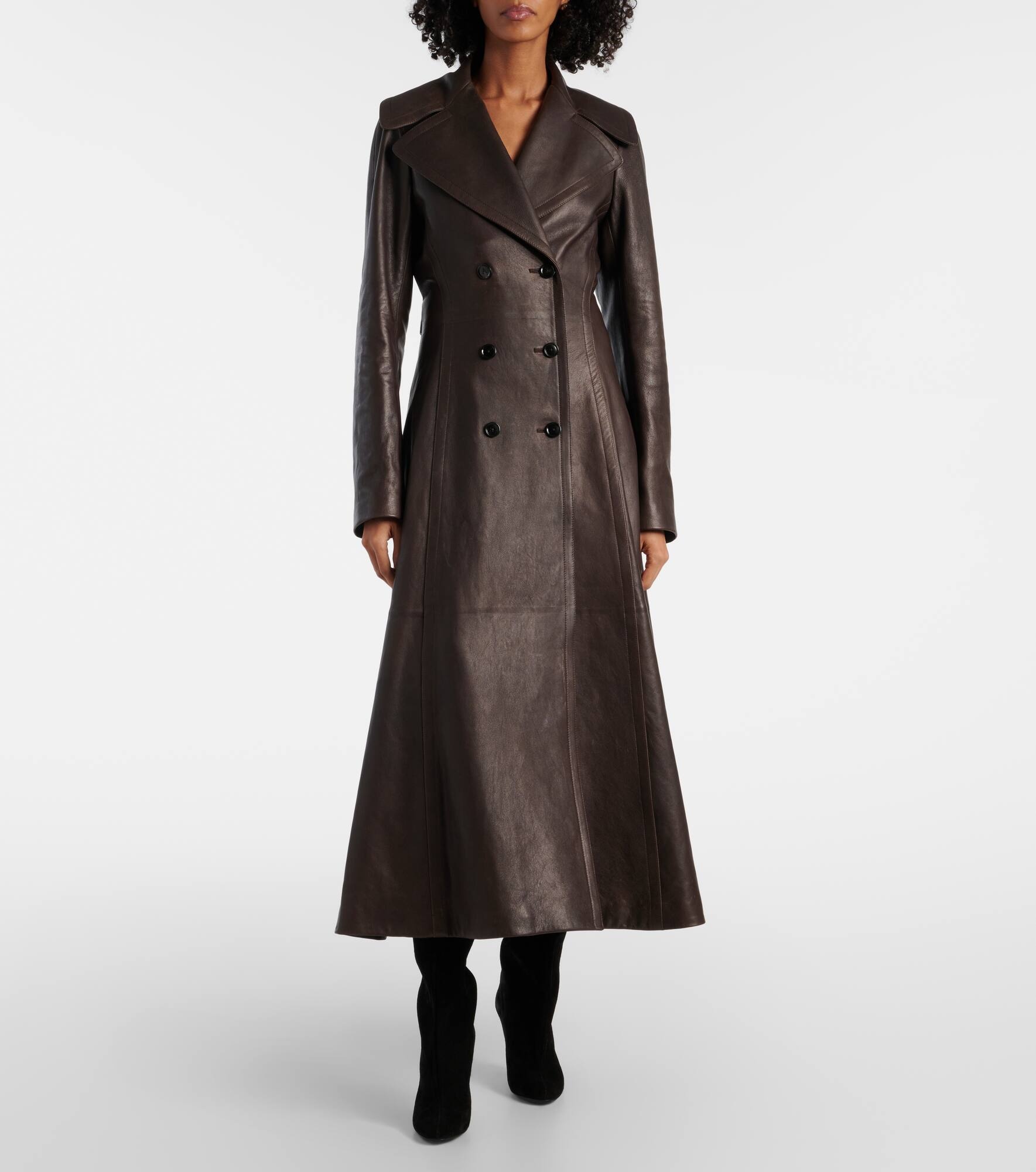 Leather coat - 8
