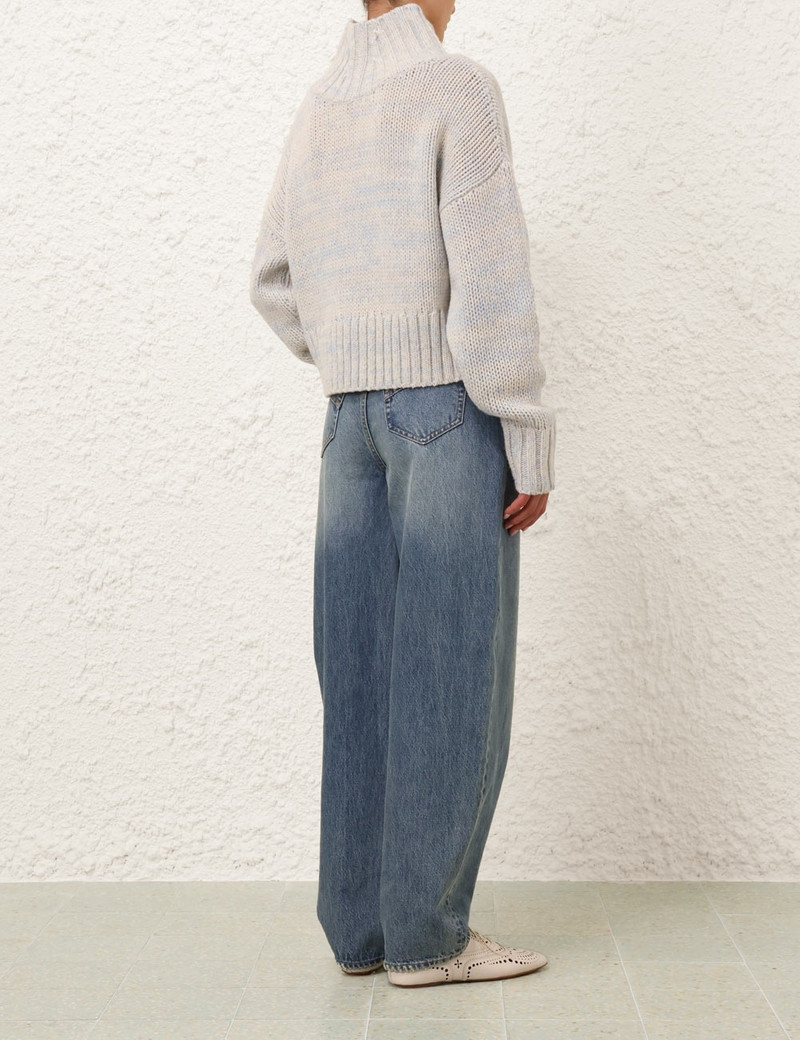 ILLUSTRATION MELANGE SWEATER 4