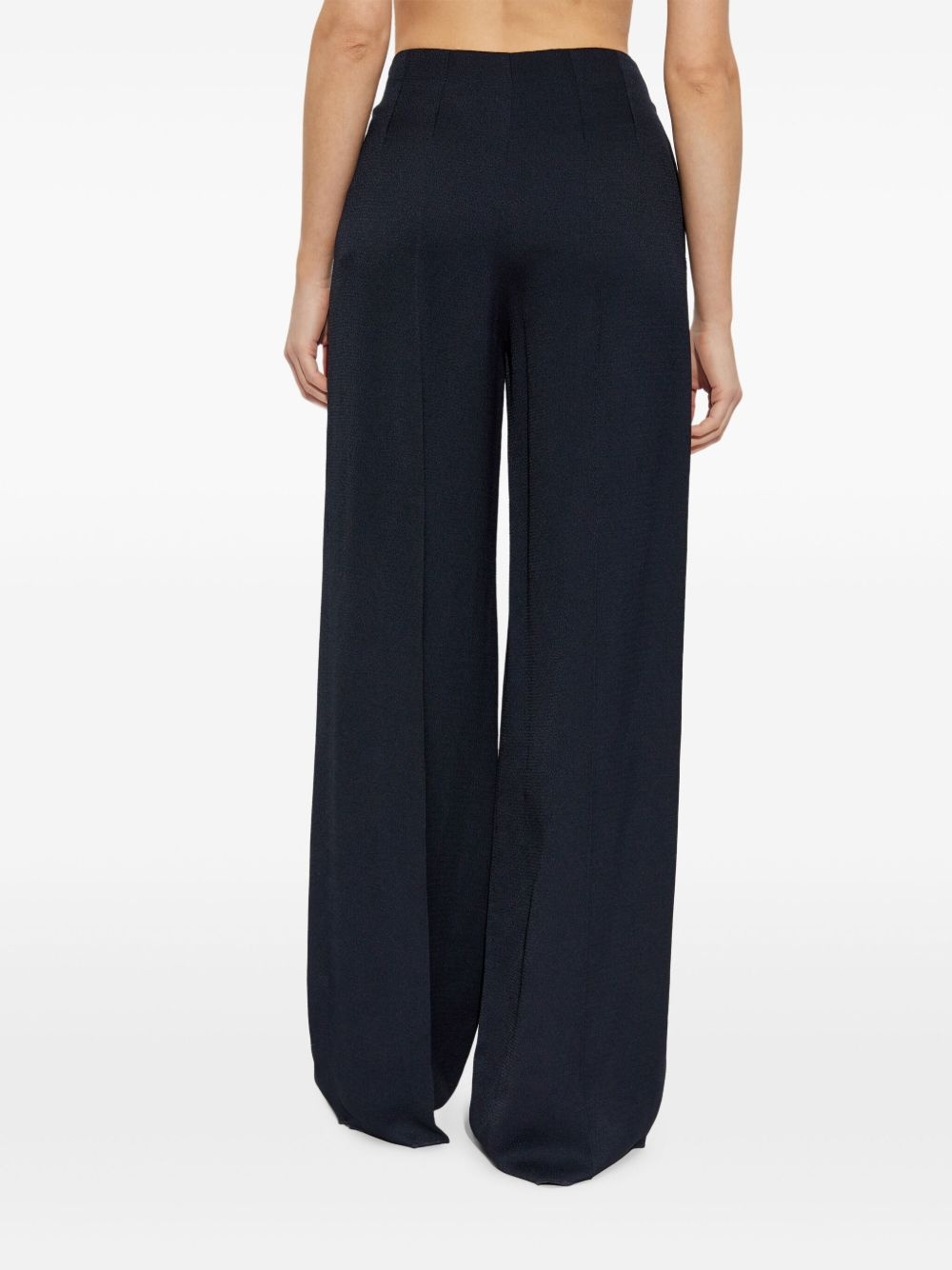 pleat-detail palazzo pants - 4