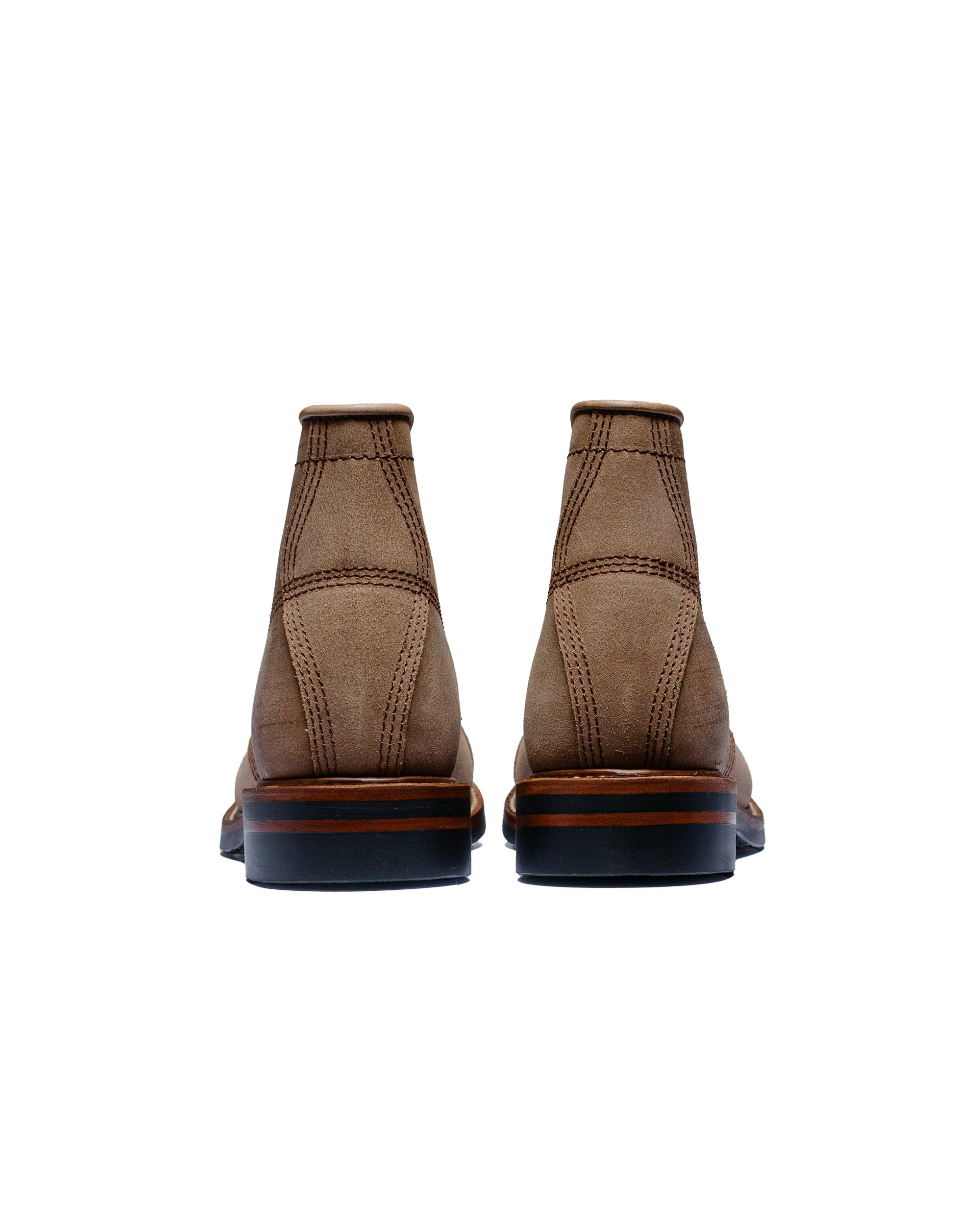 Combat Boots Horween Leather CXL Natural Roughout - 4